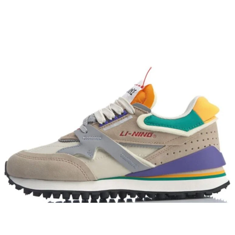 (WMNS) Li-Ning 001 'Khaki White Grey' AGCP382-4 - 1