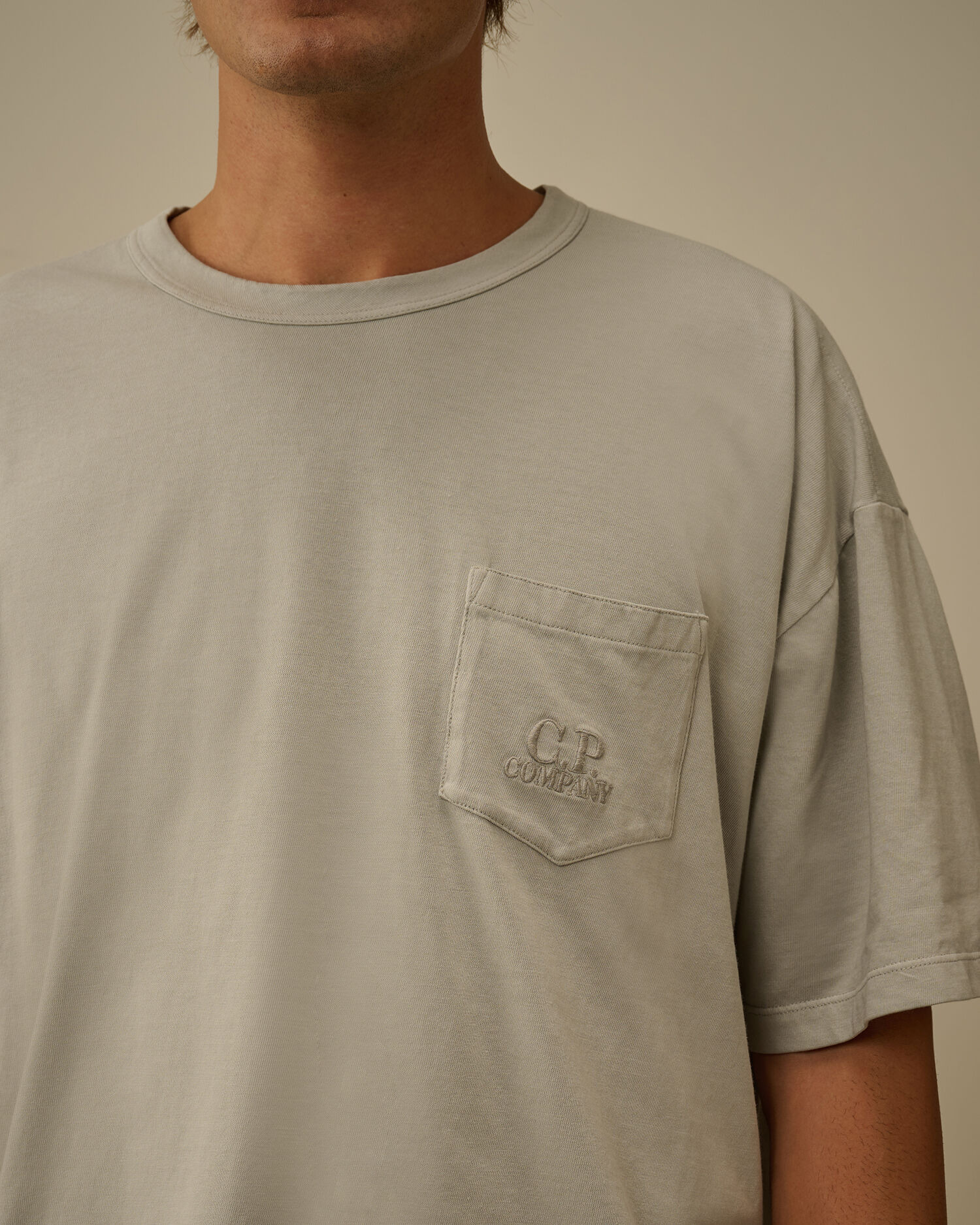 20/1 Jersey Short Sleeve Boxy Chest Pocket T-Shirt - 7