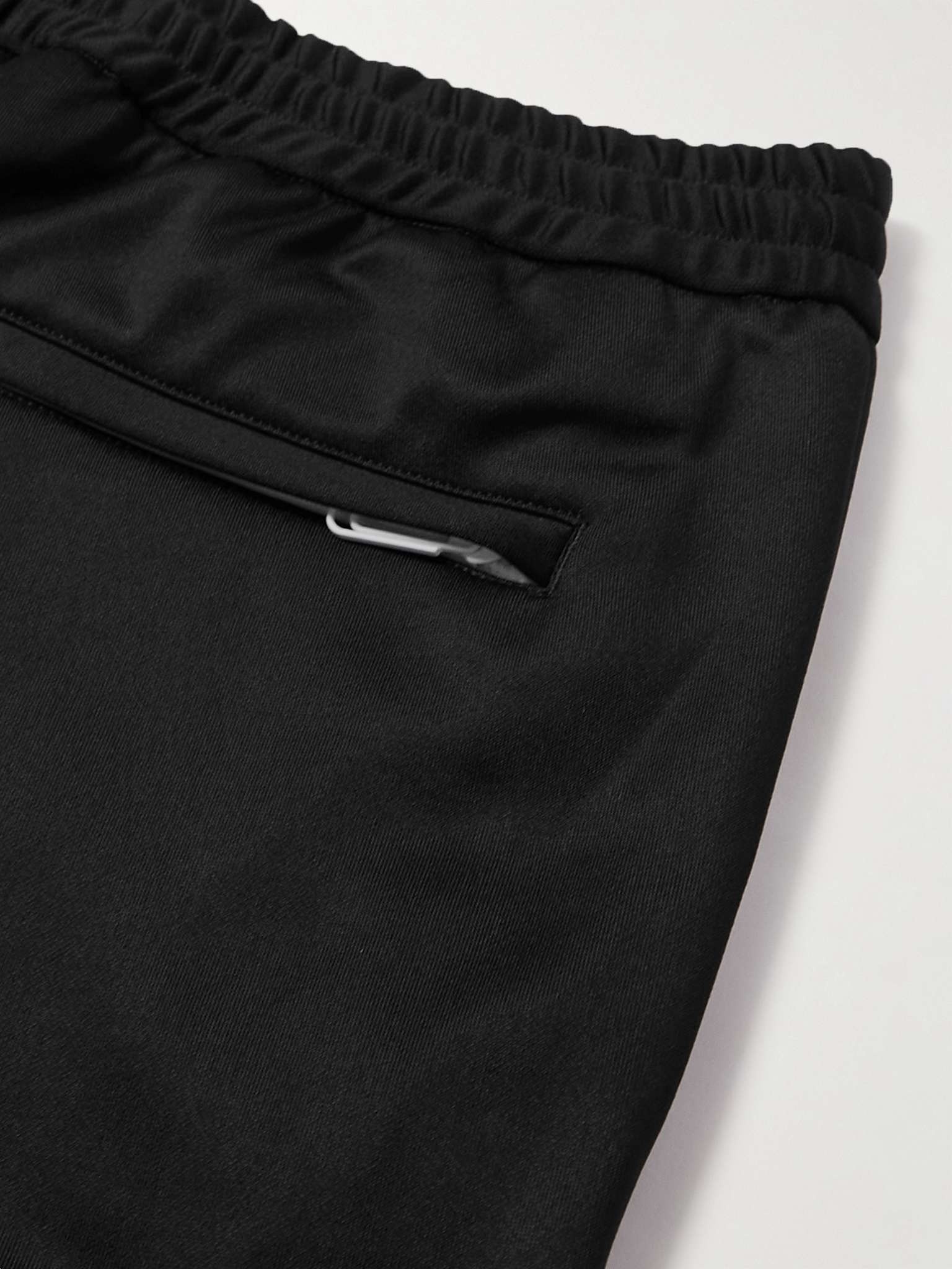 Straight-Leg Logo-Print Satin-Jersey Sweatpants - 7