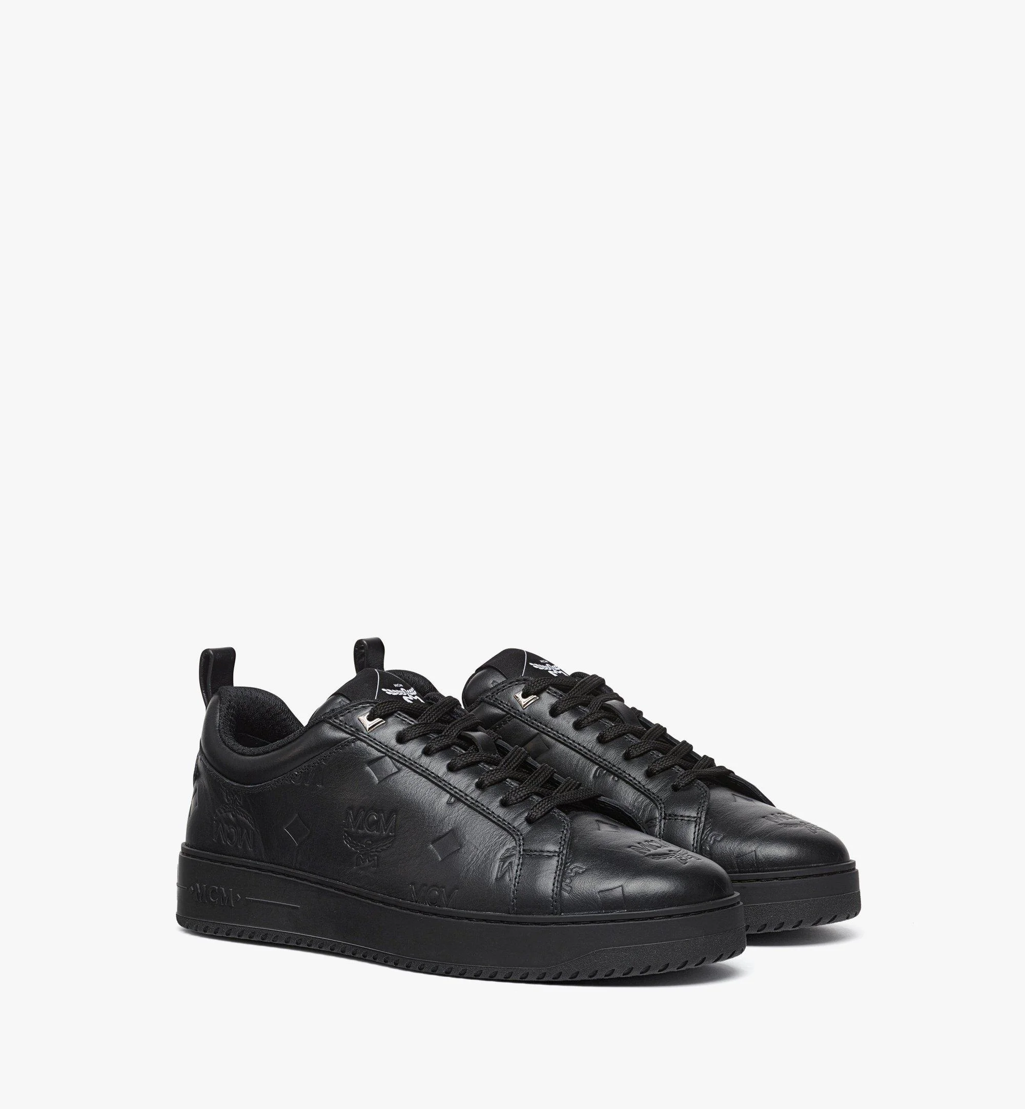 Neo Terrain Lo Sneakers in Monogram Leather - 1