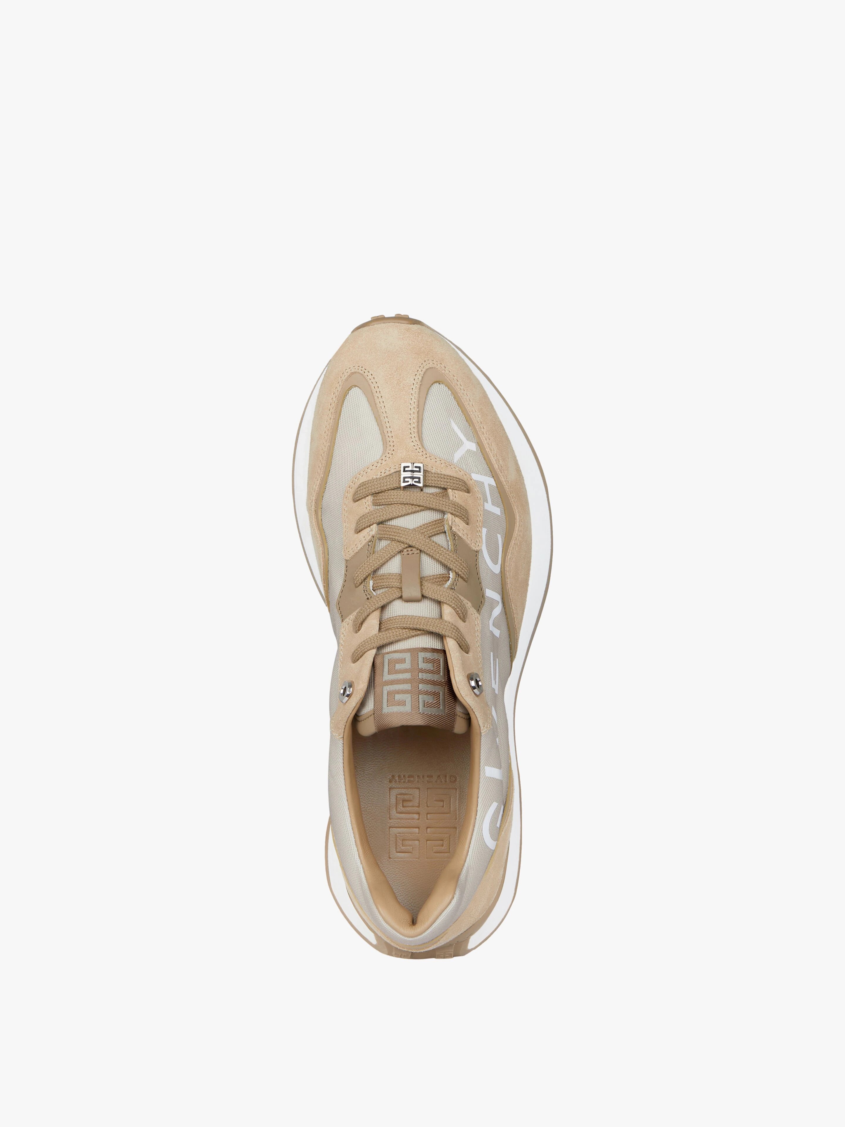 GIV RUNNER SNEAKERS IN SUEDE, LEATHER AND NYLON - 4
