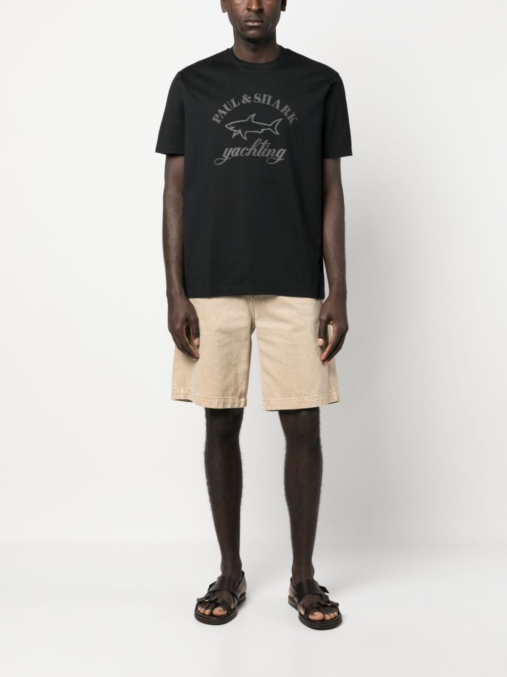 reflective logo-print short-sleeve T-shirt - 2