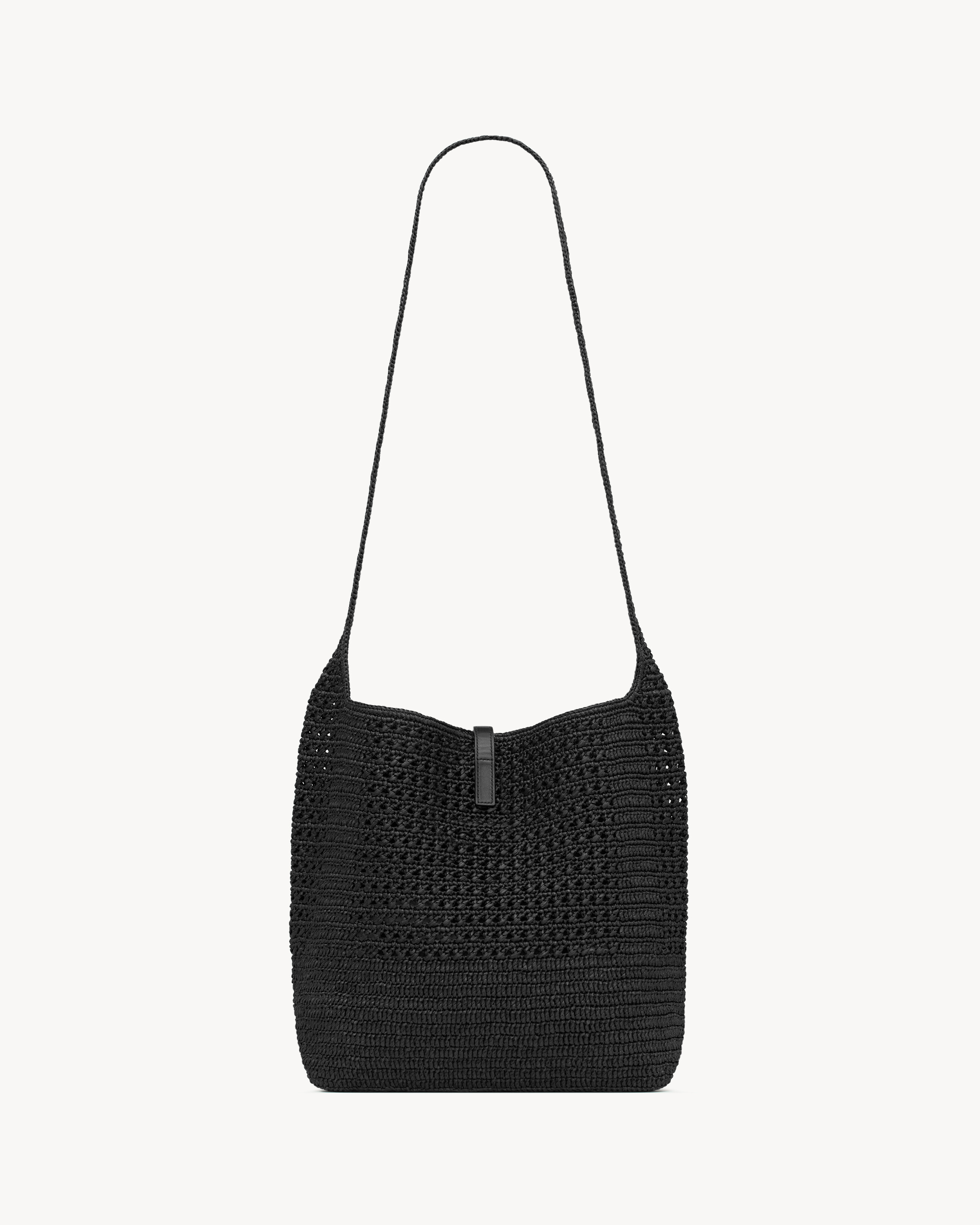 LE 5 À 7 MEDIUM TOTE IN RAFFIA - 3