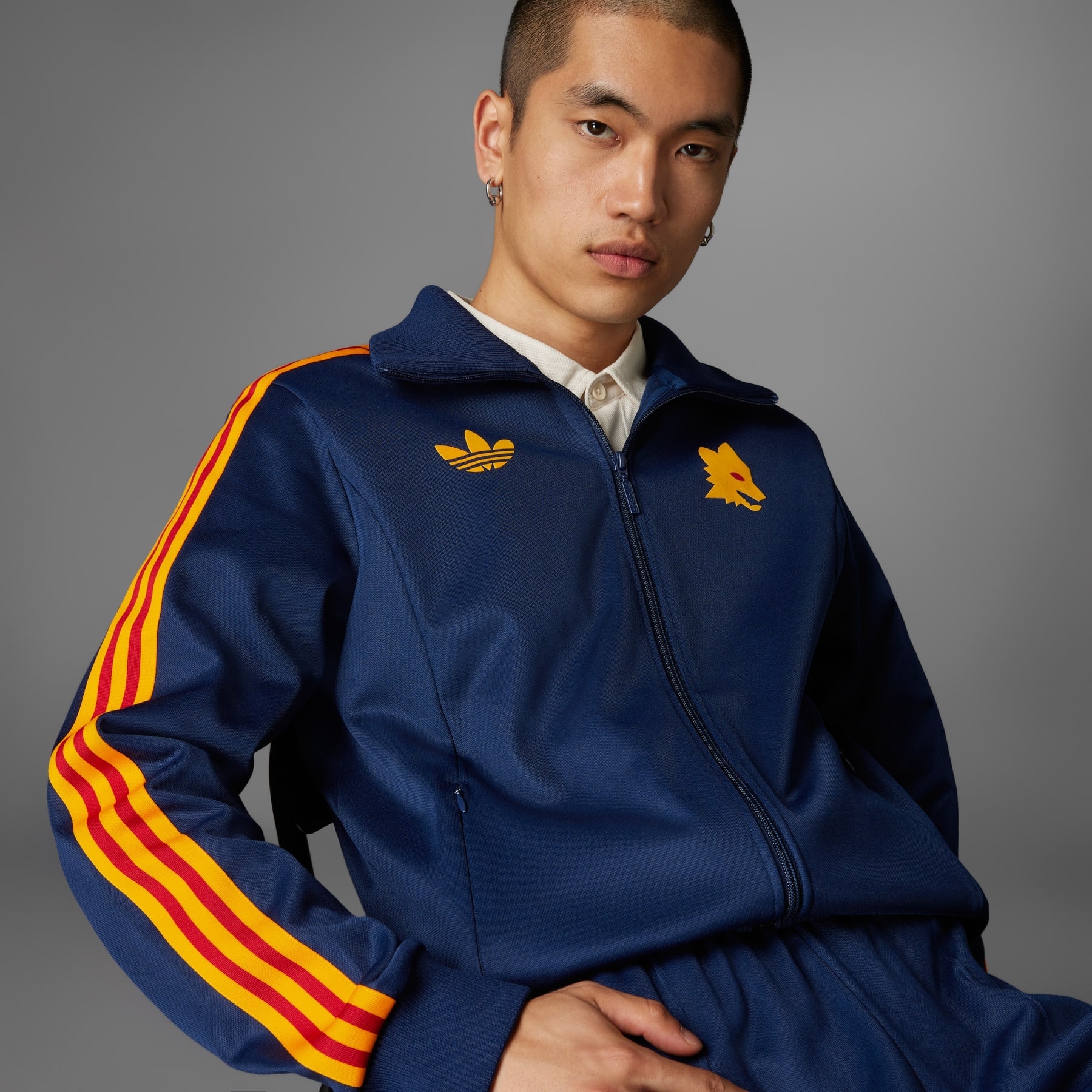 adidas AS Roma Bring Back 1993 Track Top | REVERSIBLE