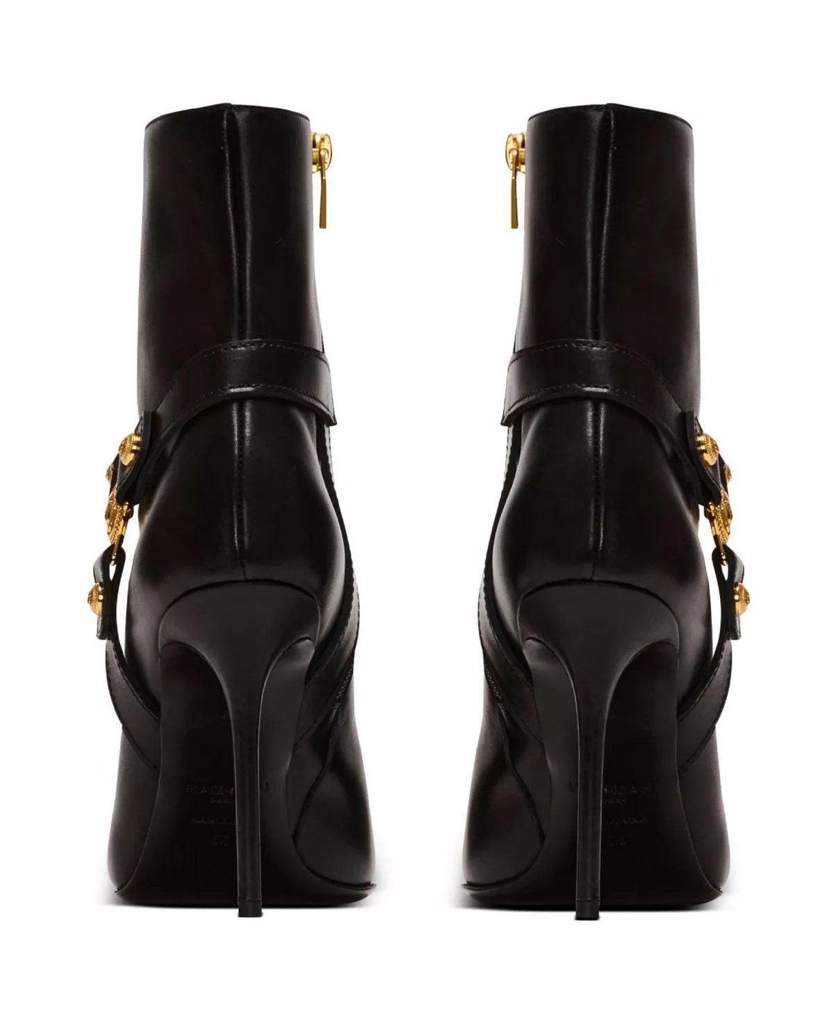 Women's Heeled Calfskin Eva Ankle Boots - 4