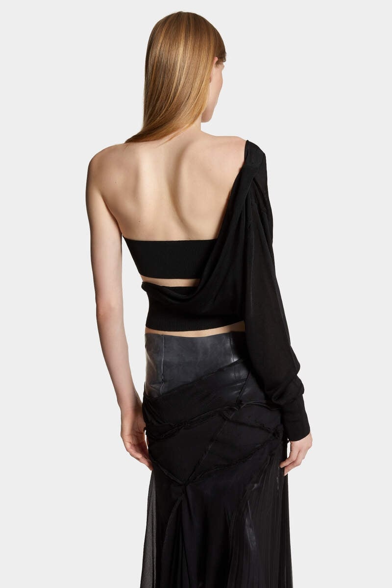ONE SHOULDER PULLOVER - 4