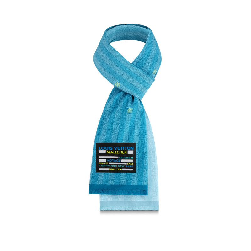 Damier Stripes Stole 1