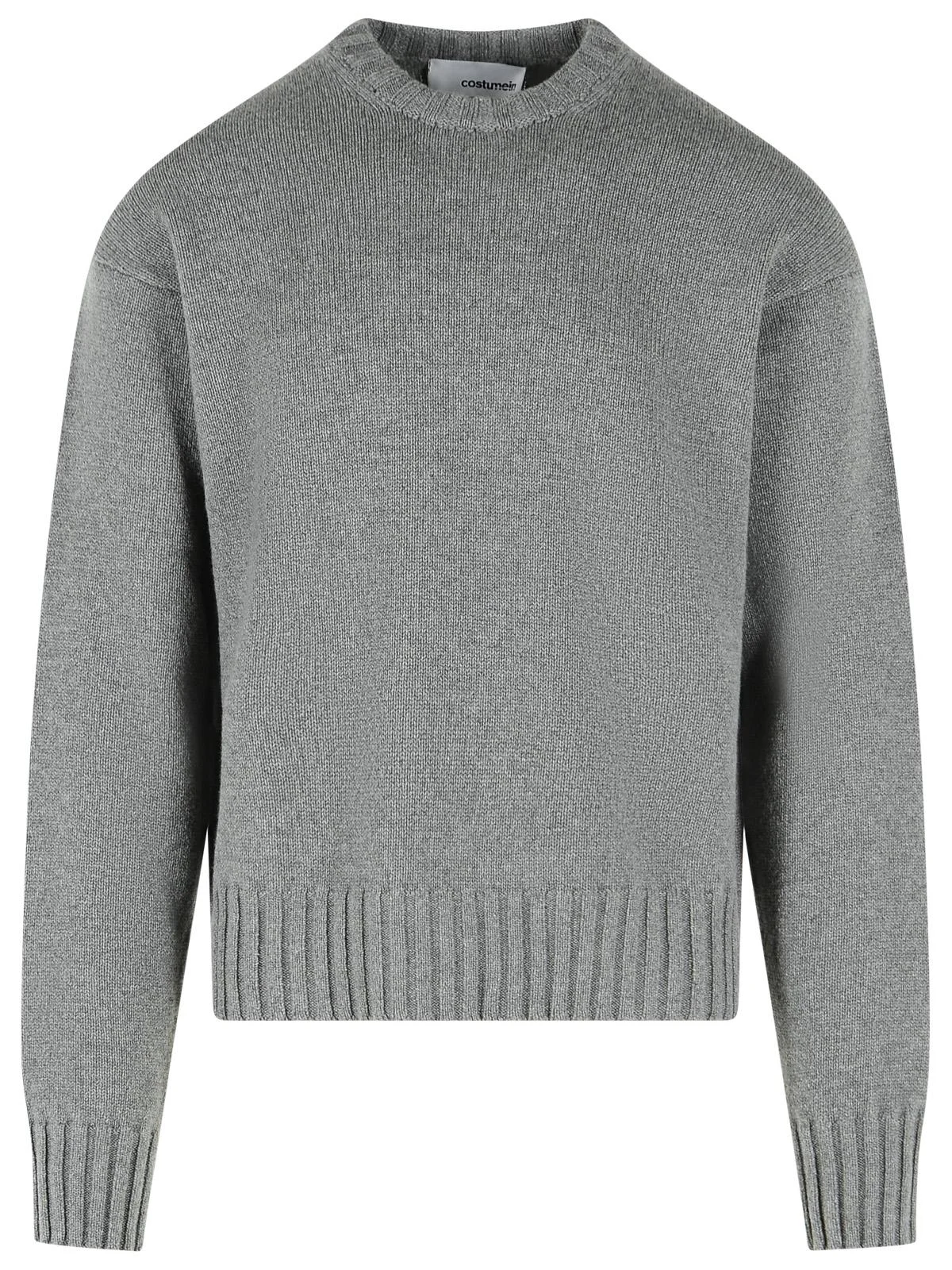 Costumein 'ROLF' Grey Cashmere Sweater - 1