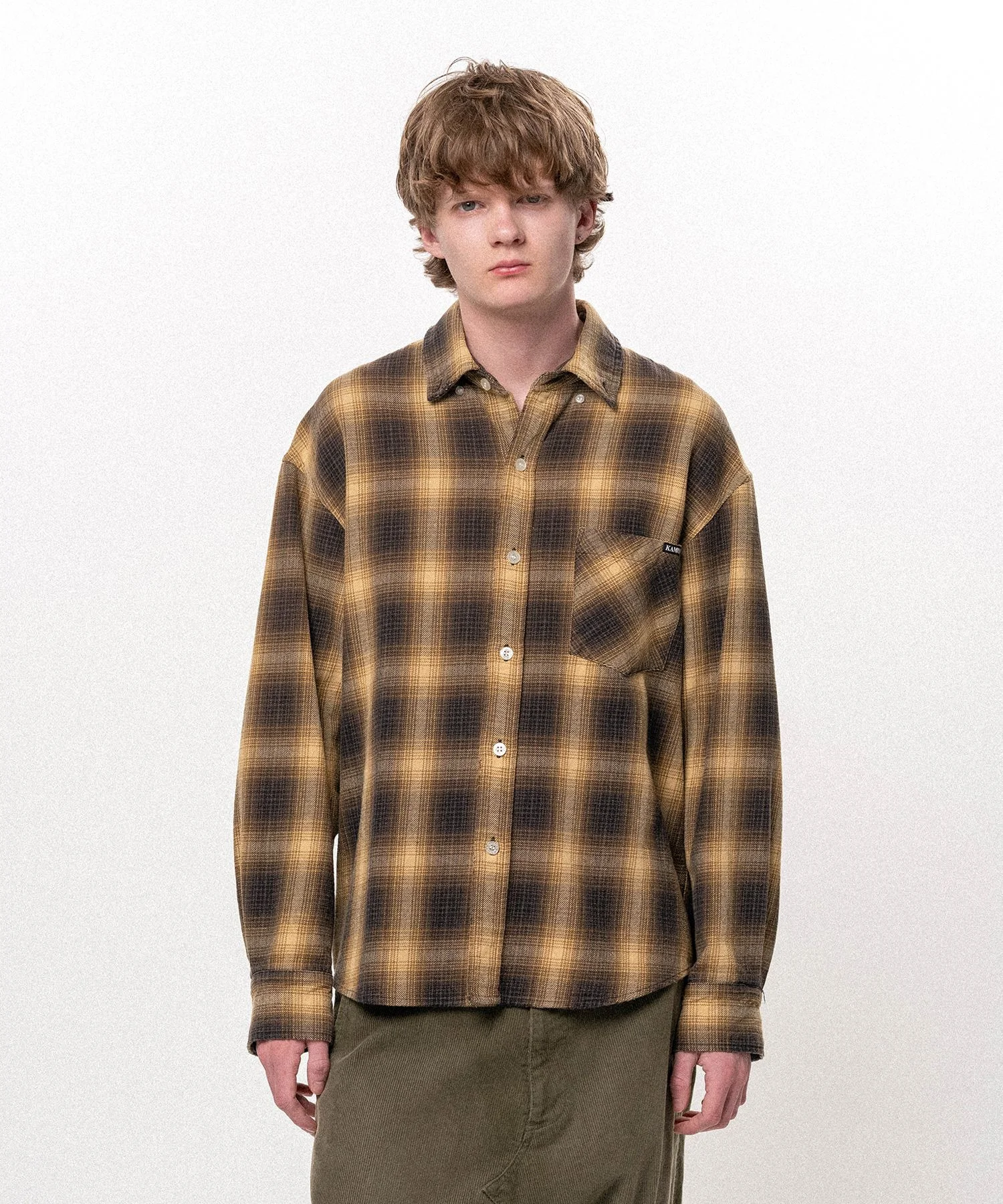 OG Check Sun Faded B/D Shirt - 1