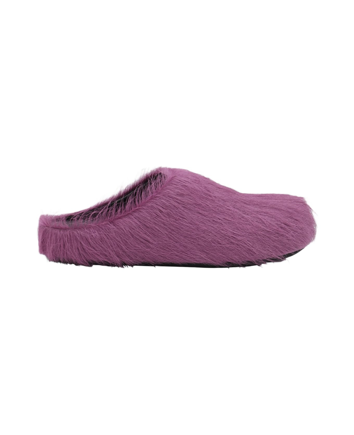 Violet Leather Sandals - 1