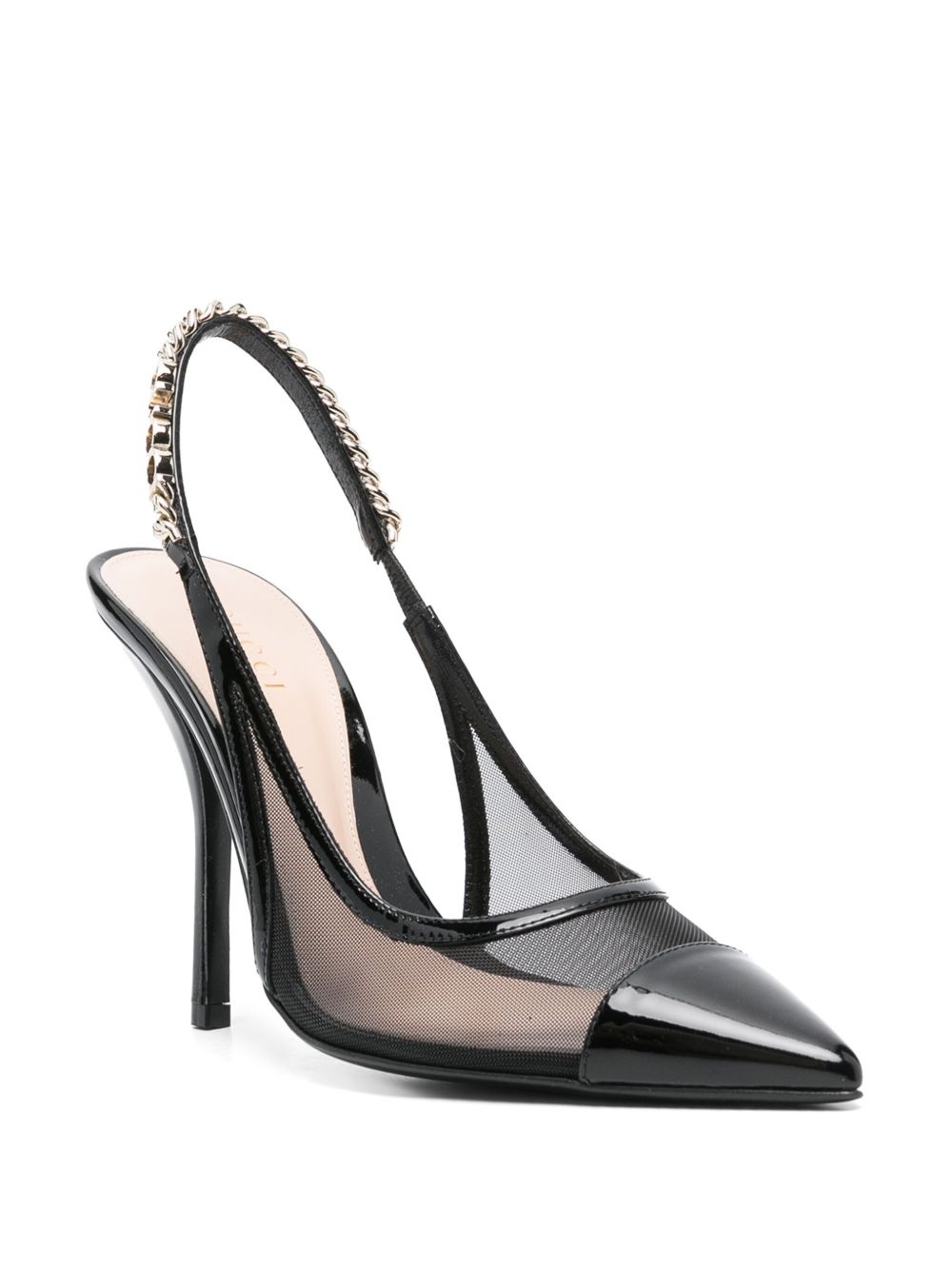 110mm Signoria slingback pumps - 2