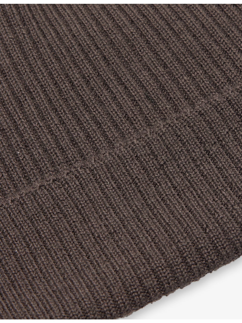 Ribbed Wool Beanie - 2