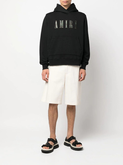 AMIRI embroidered logo hoodie outlook