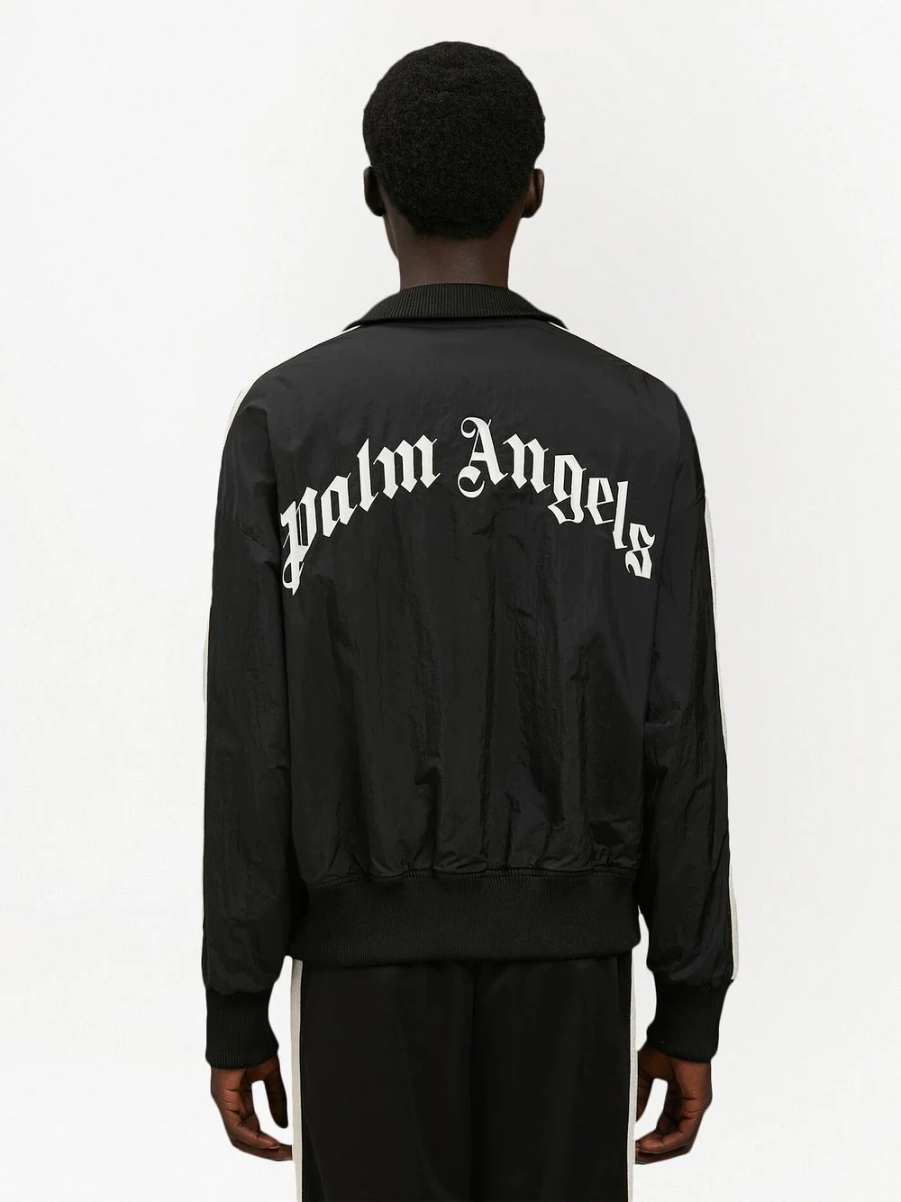 logo-print track jacket - 4