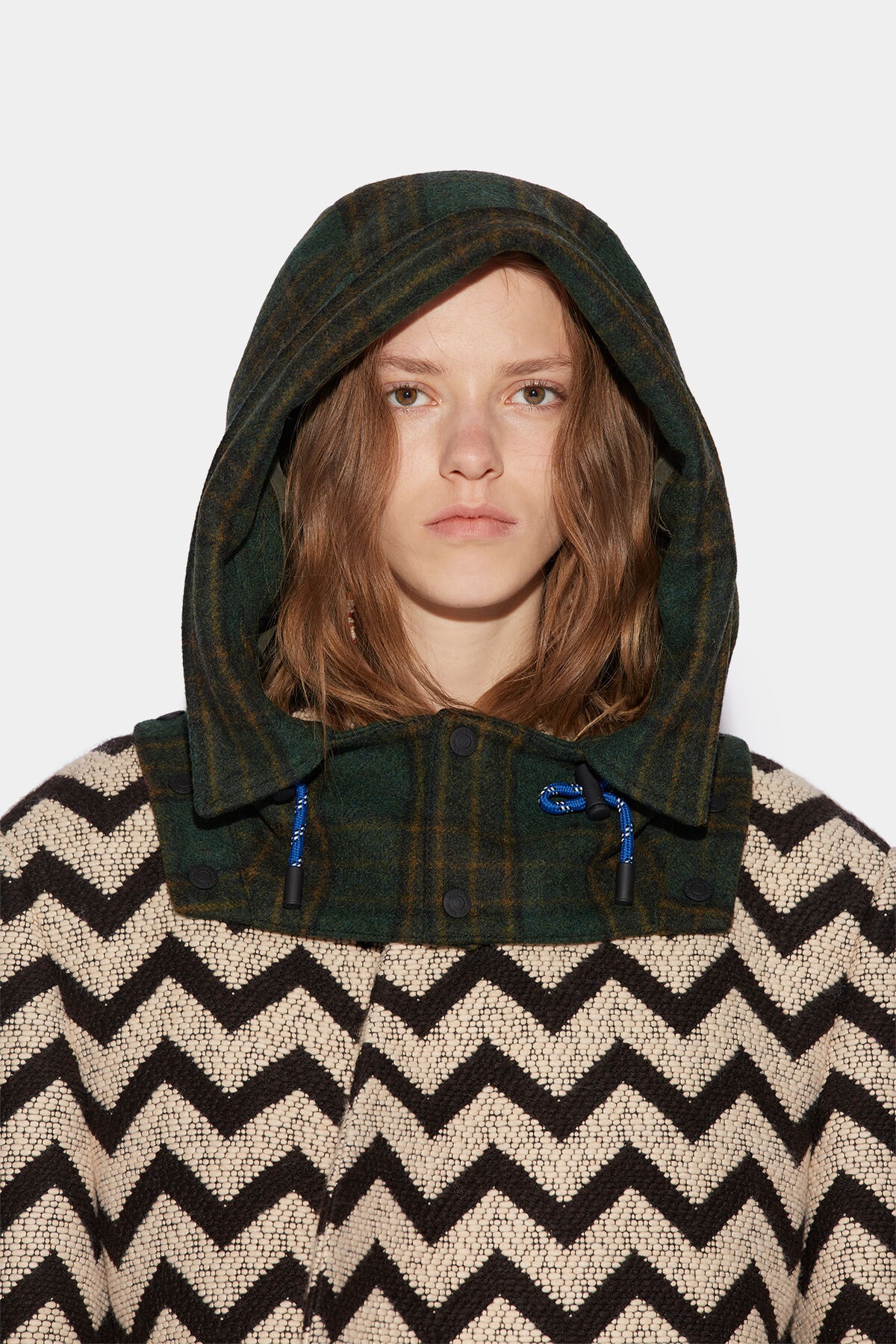 TECHNO HOODED COAT - 4