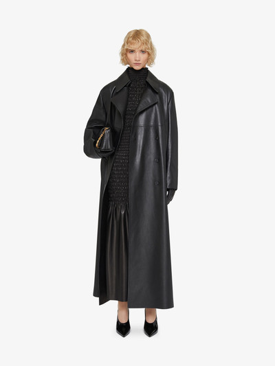 Givenchy TRENCH-COAT IN LEATHER outlook