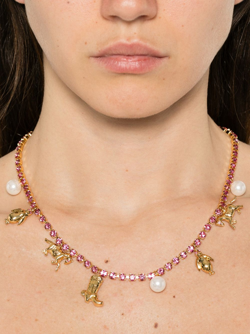Marni Charms Cowboy Necklace outlook