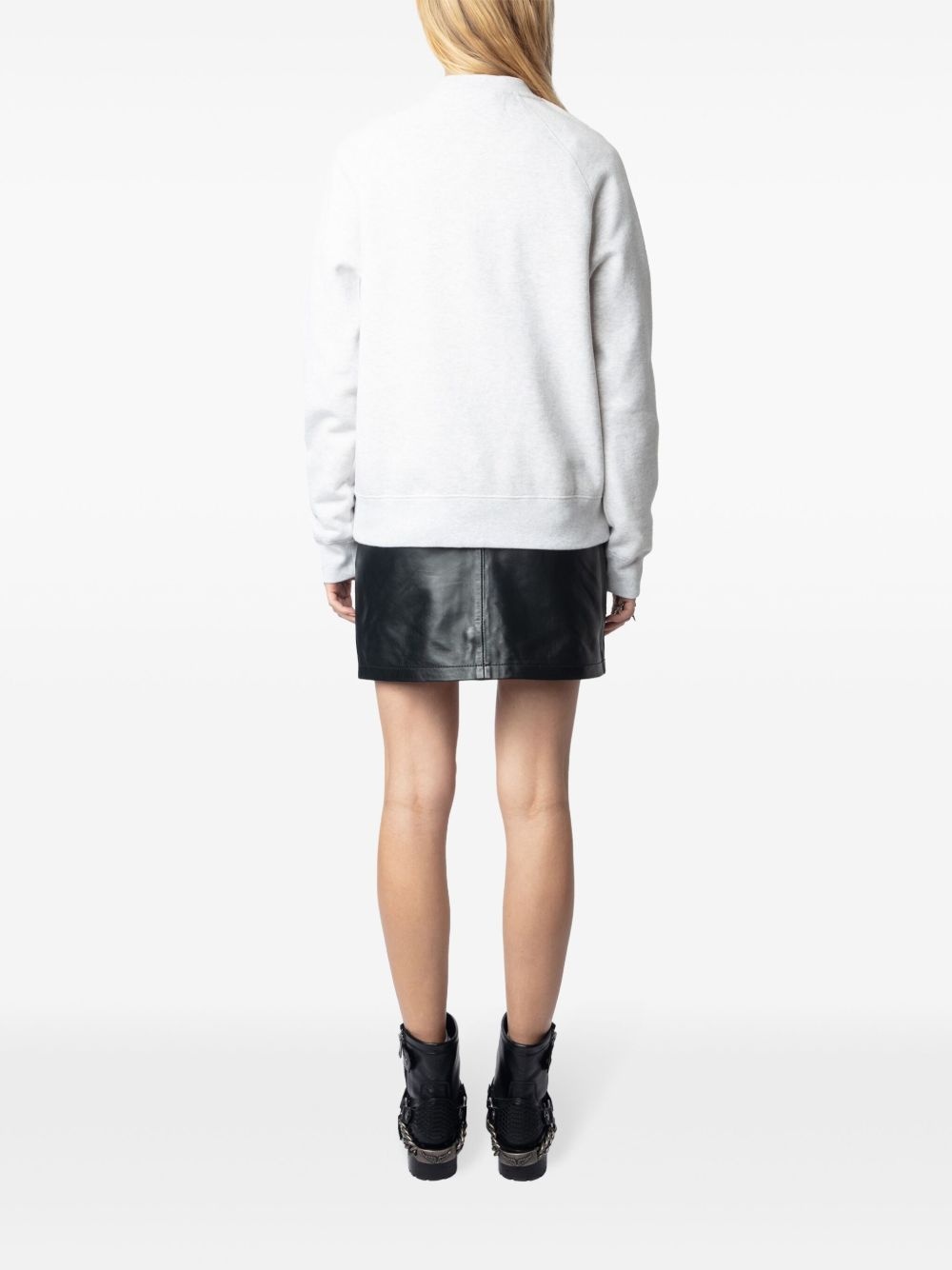 rhinestone-embellished sweatshirt - 3