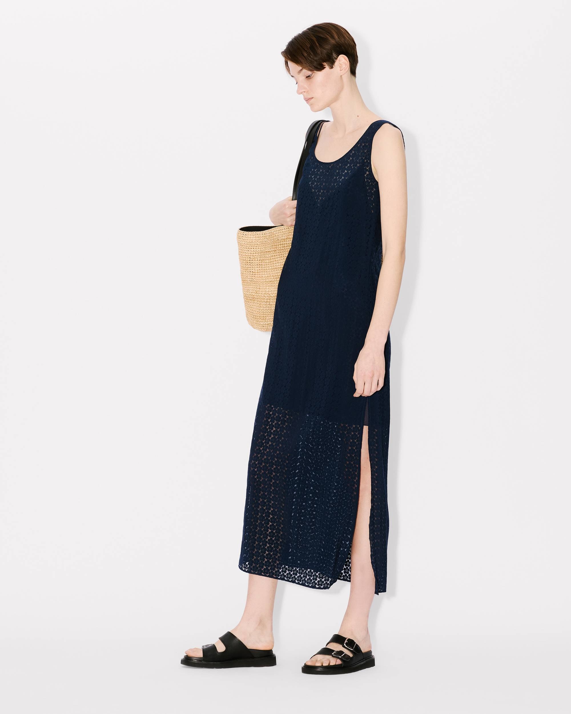 'KENZO Boke Flower Dévoré' long dress - 3