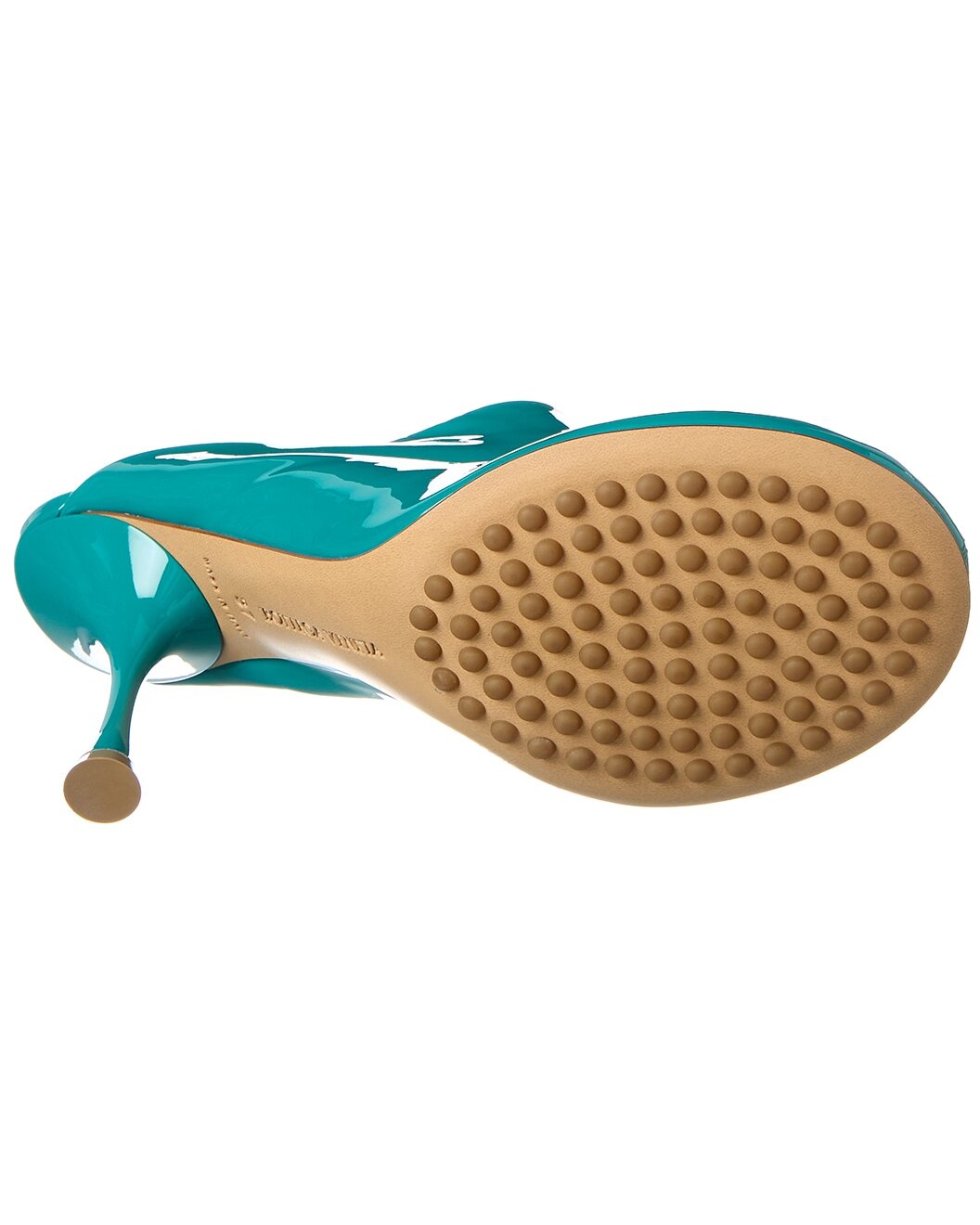 Bottega Veneta Dot Sock Patent Mule - 4