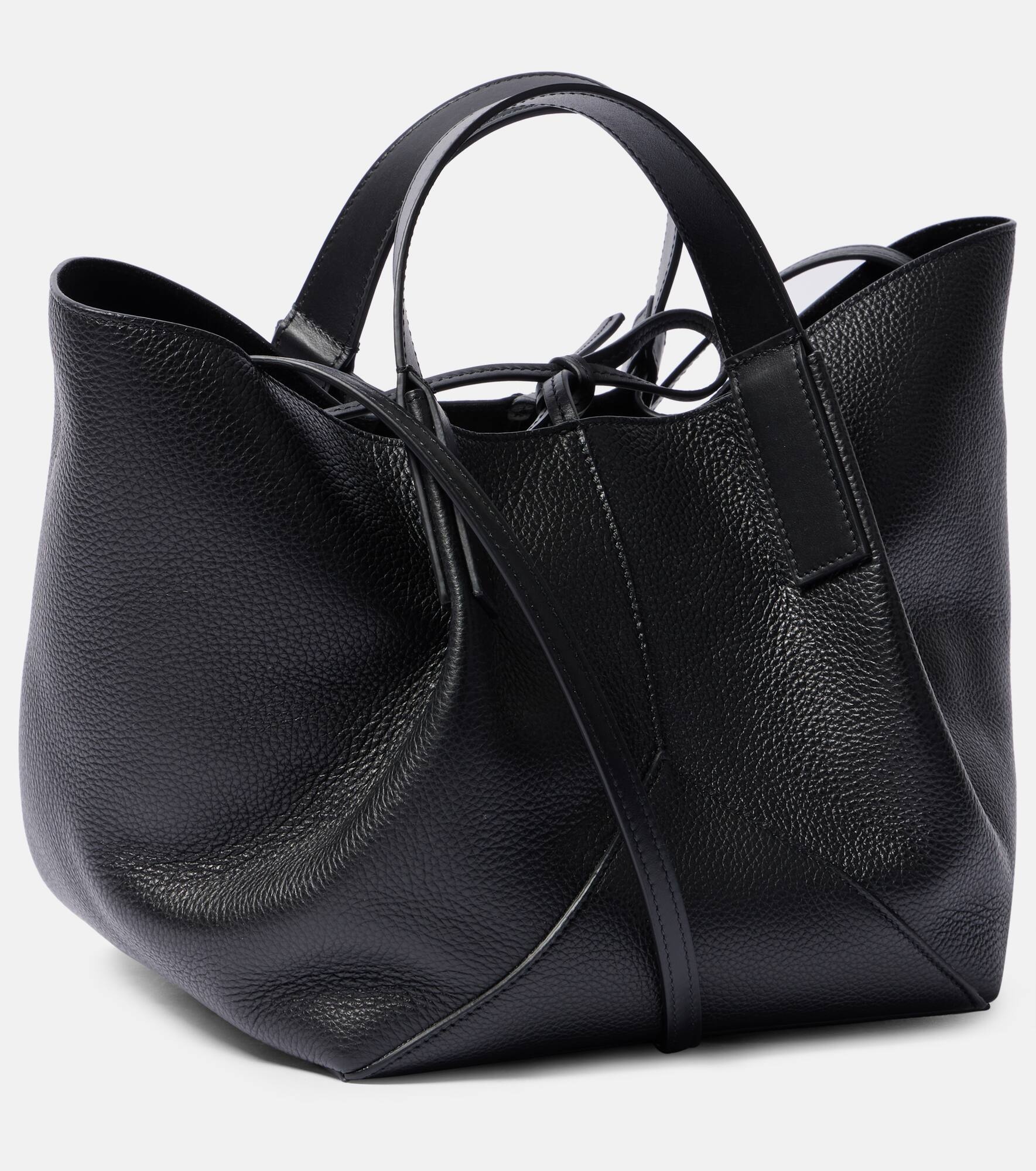 W11 Mini leather tote bag - 4