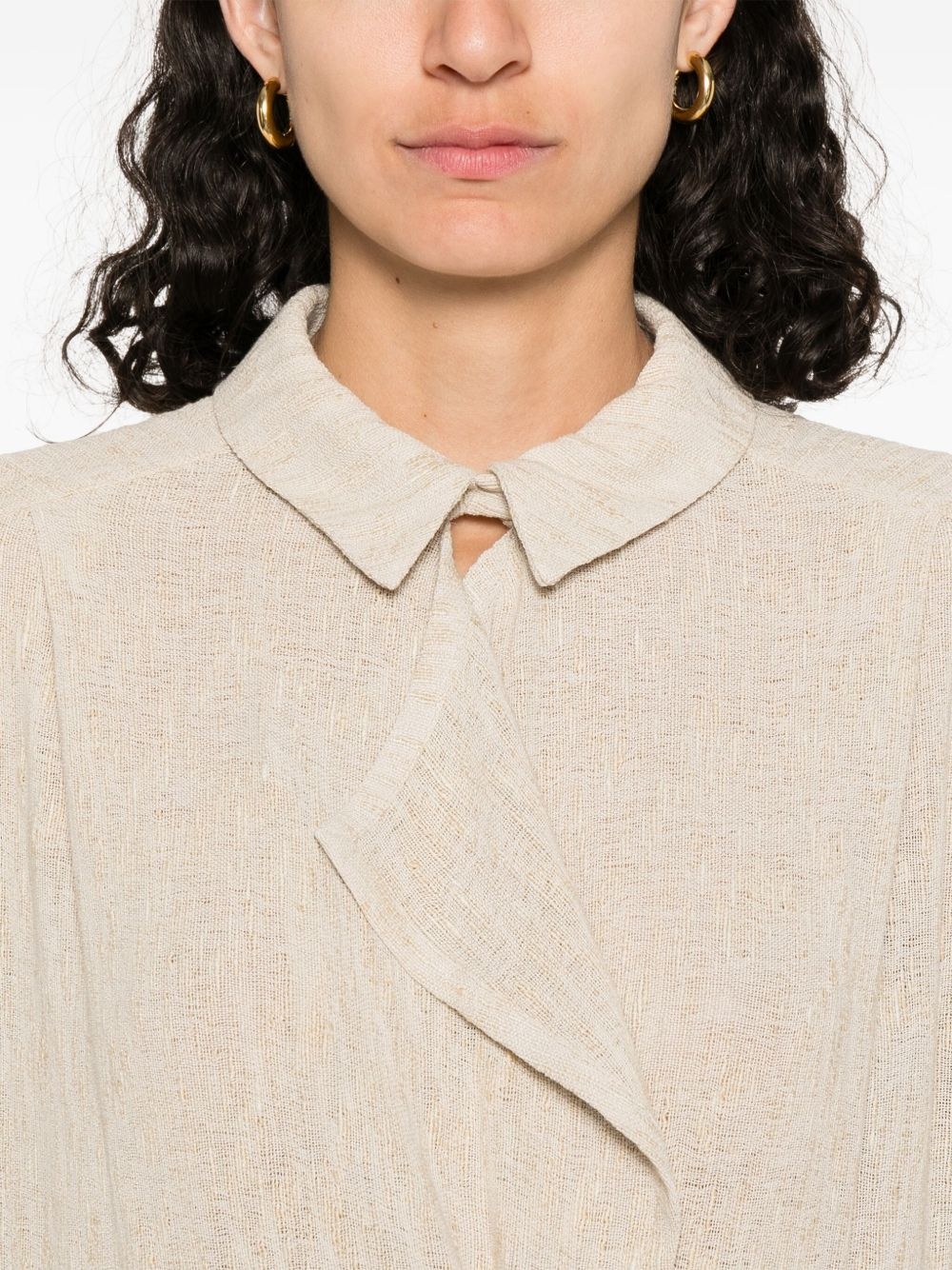 ruffle-detail blouse - 5