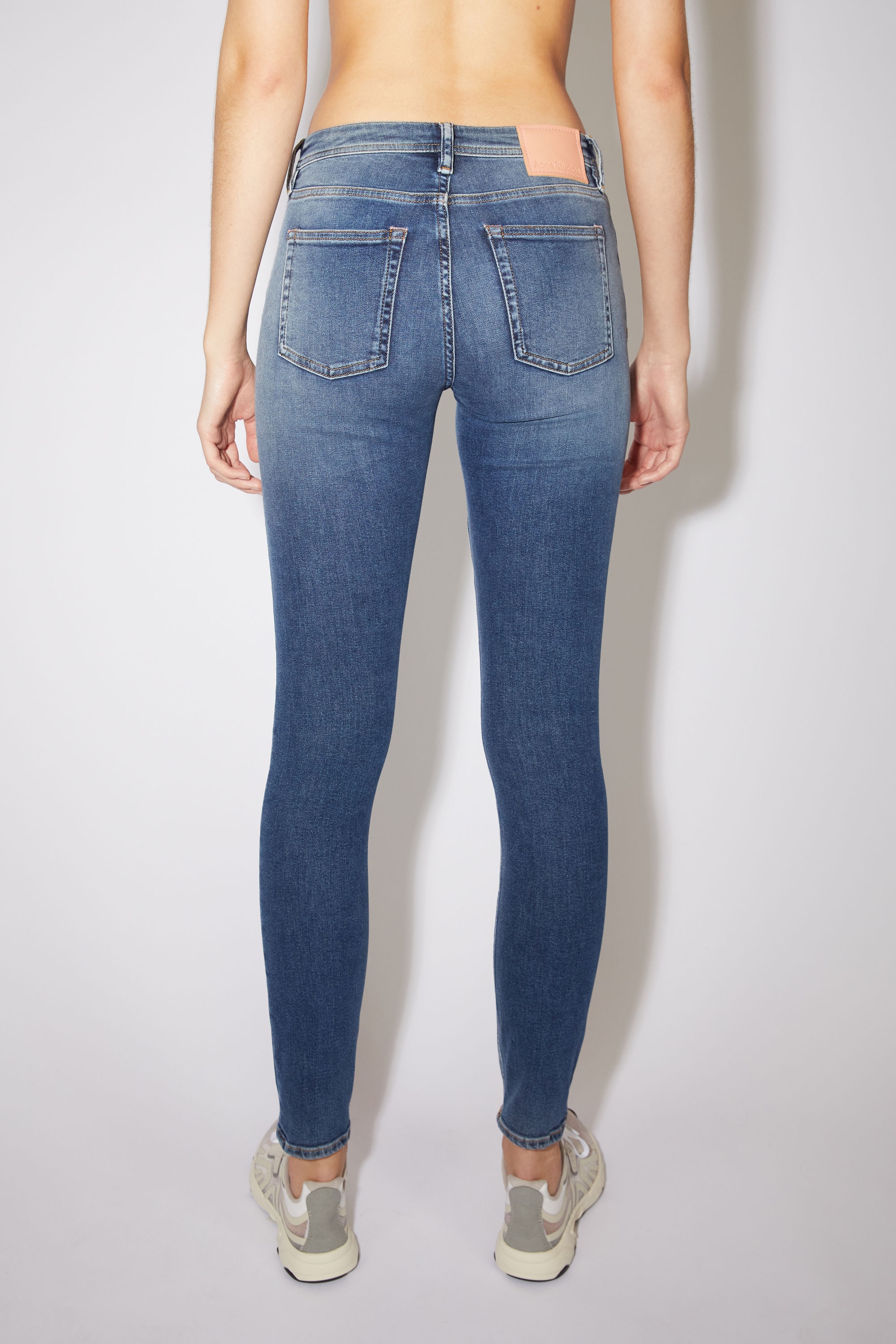 Skinny fit jeans - Mid Blue - 3
