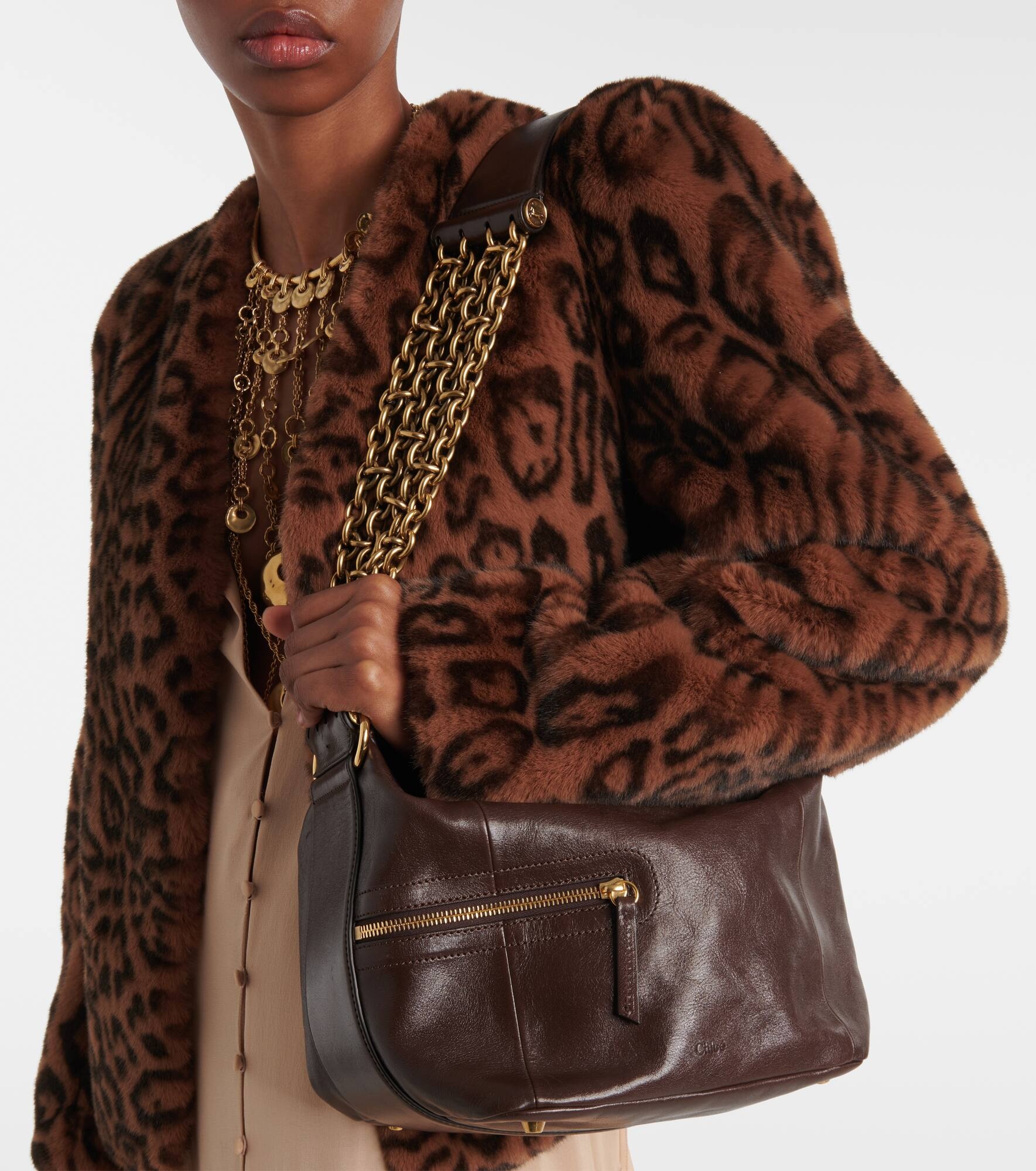 Camera Small leather shoulder bag - 2