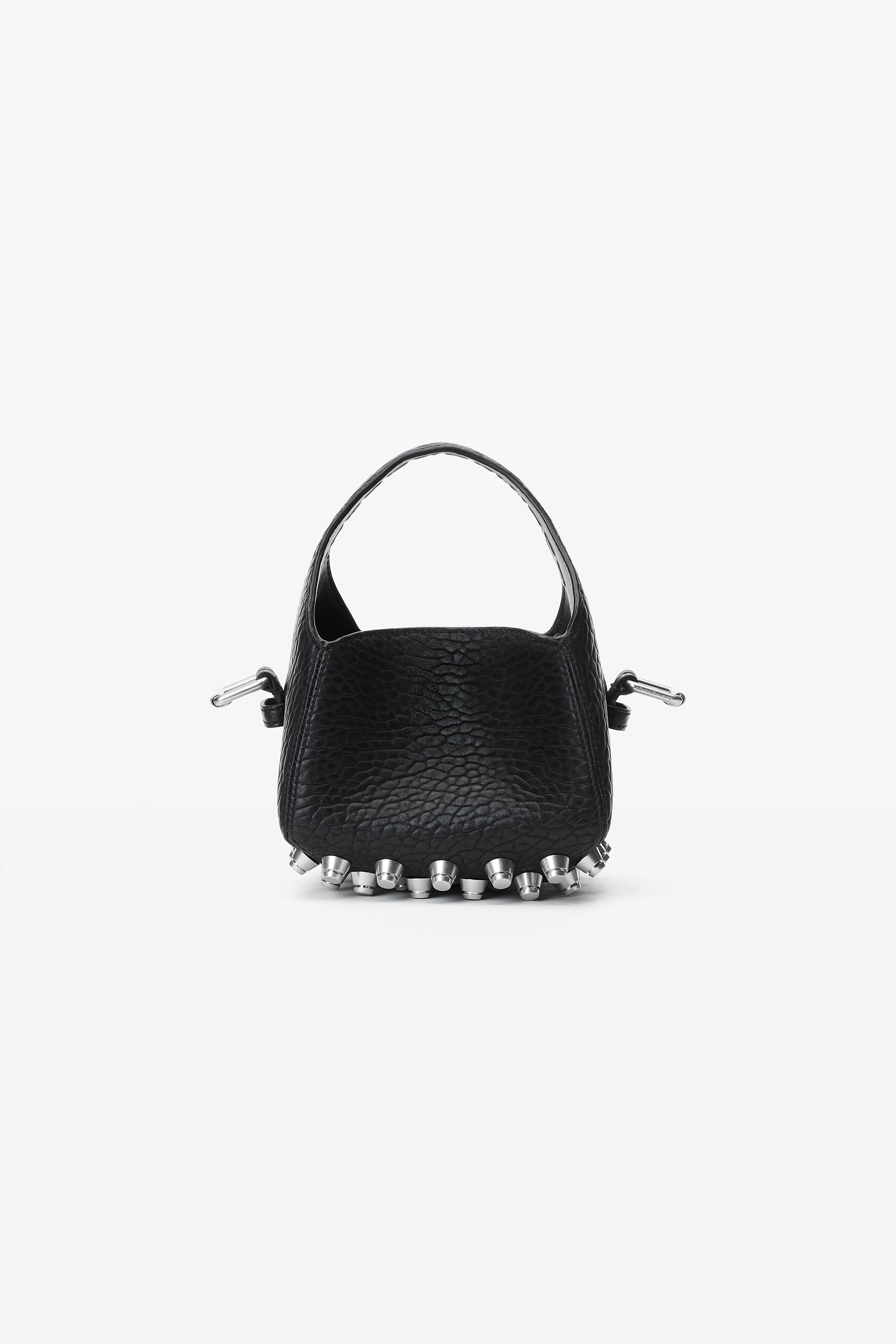 rex small bucket bag in lambskin leather - 6