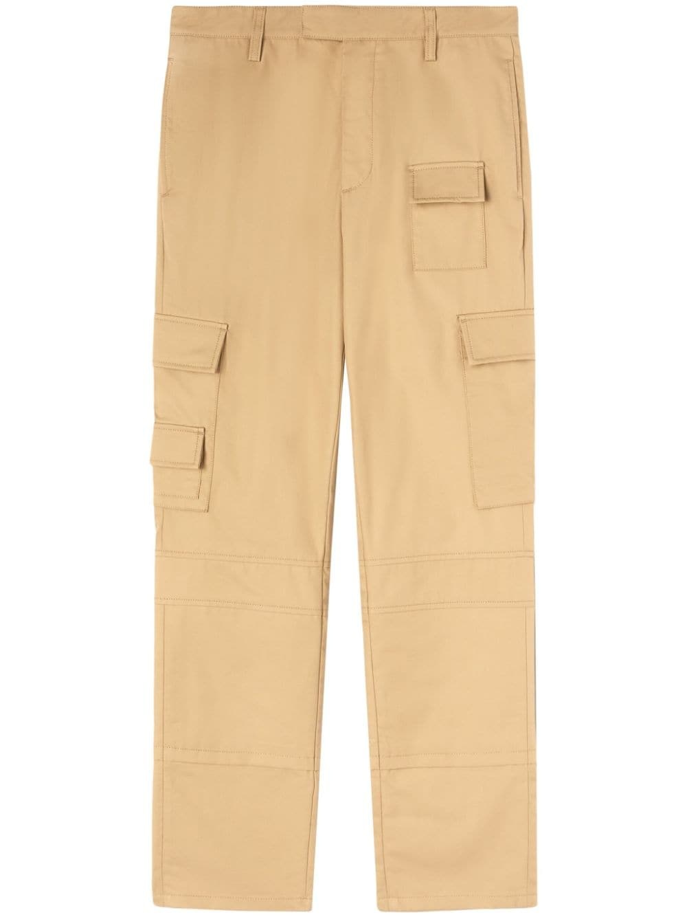panelled cargo trousers - 1