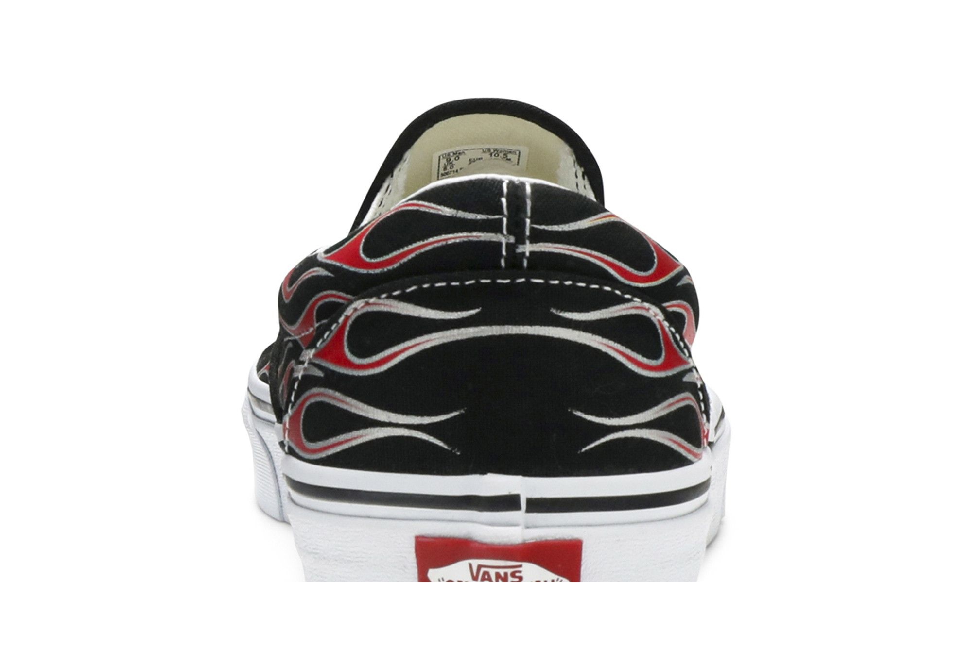 Classic Slip-On 'Mash Up Flames' - 7
