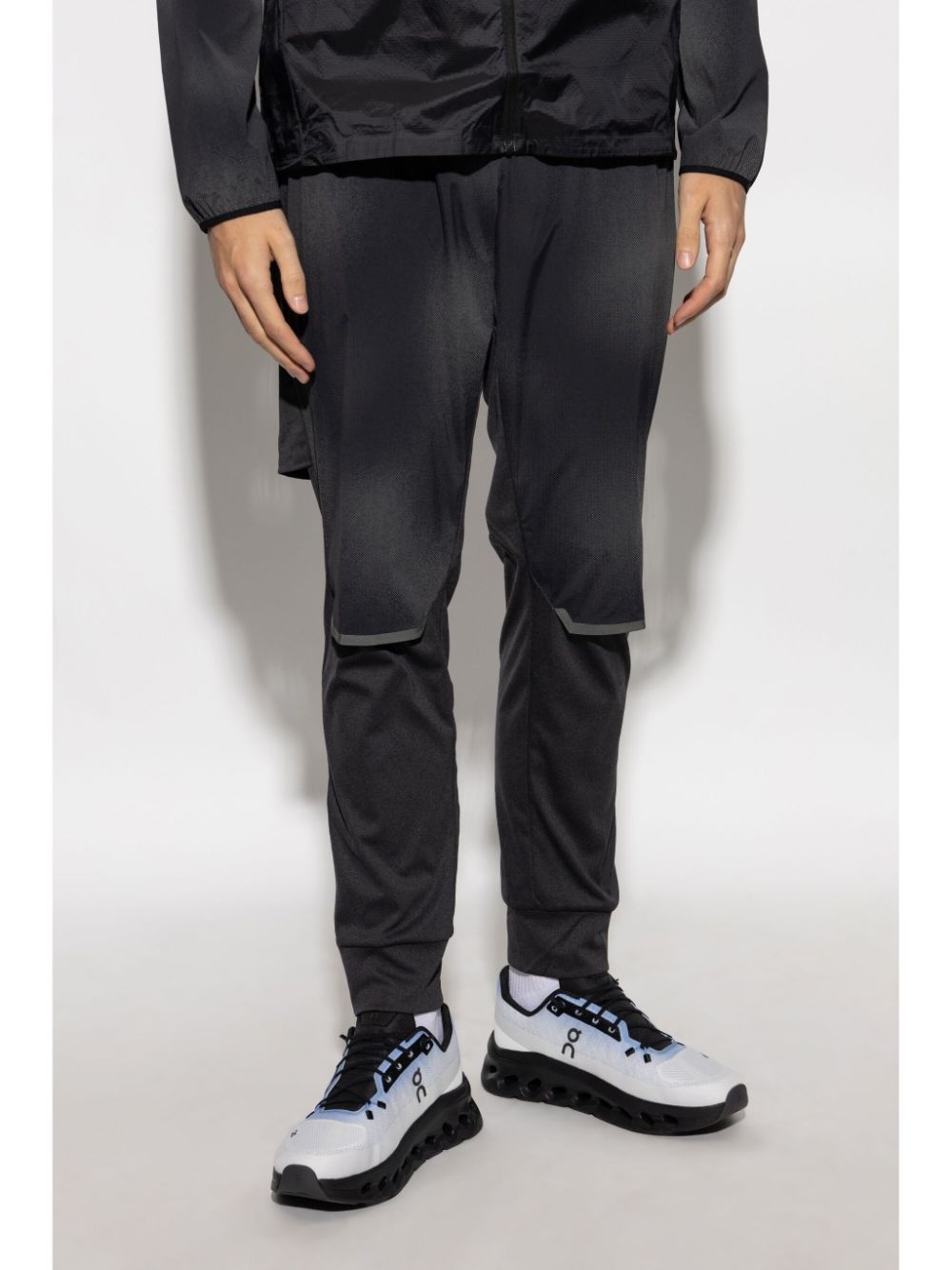 elasticated waistband track pants - 3