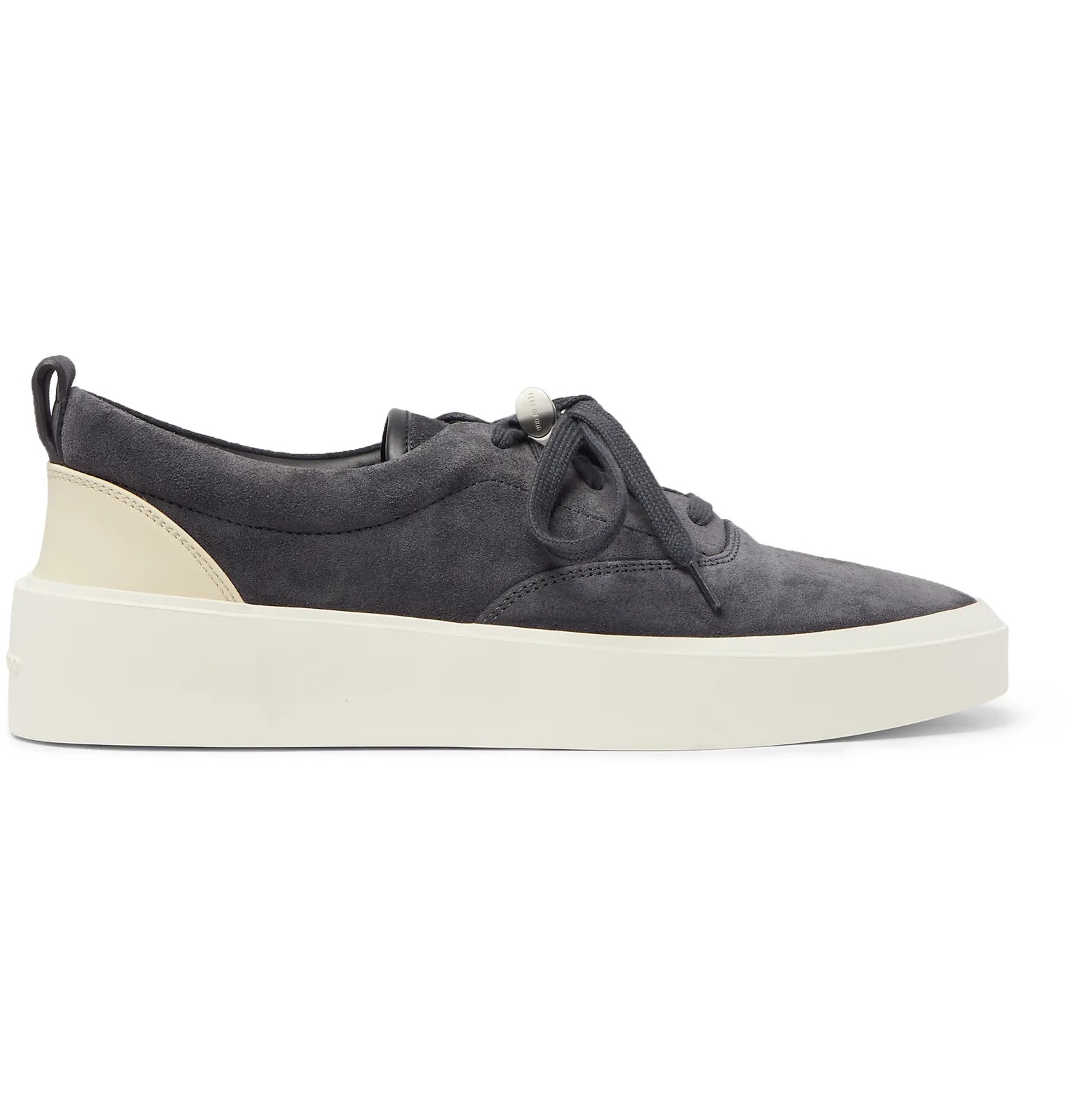 101 Leather-Trimmed Suede Sneakers - 17