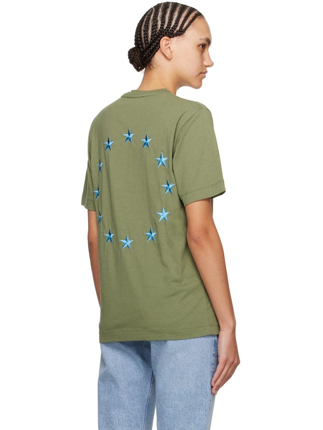 Khaki Wonder Europa Back T-Shirt - 3