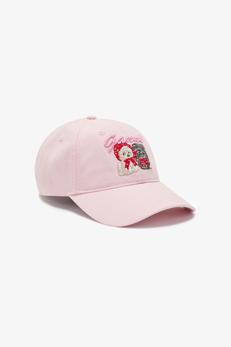 PINK ANIMAL CANVAS CAP 1