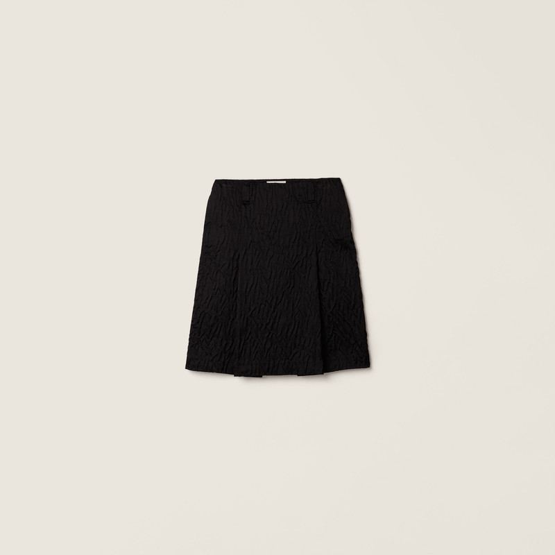 Cloqué duchesse skirt 1