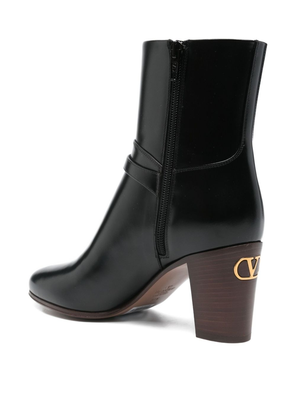 Pattie leather buckle-fastening boots - 3