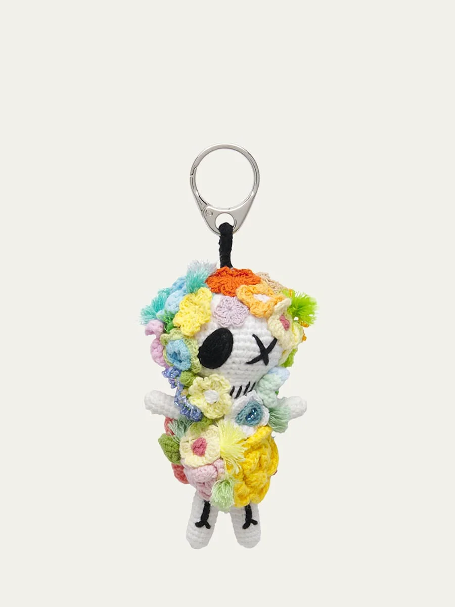 The Doll Rose Crochet Bag Charm - 1