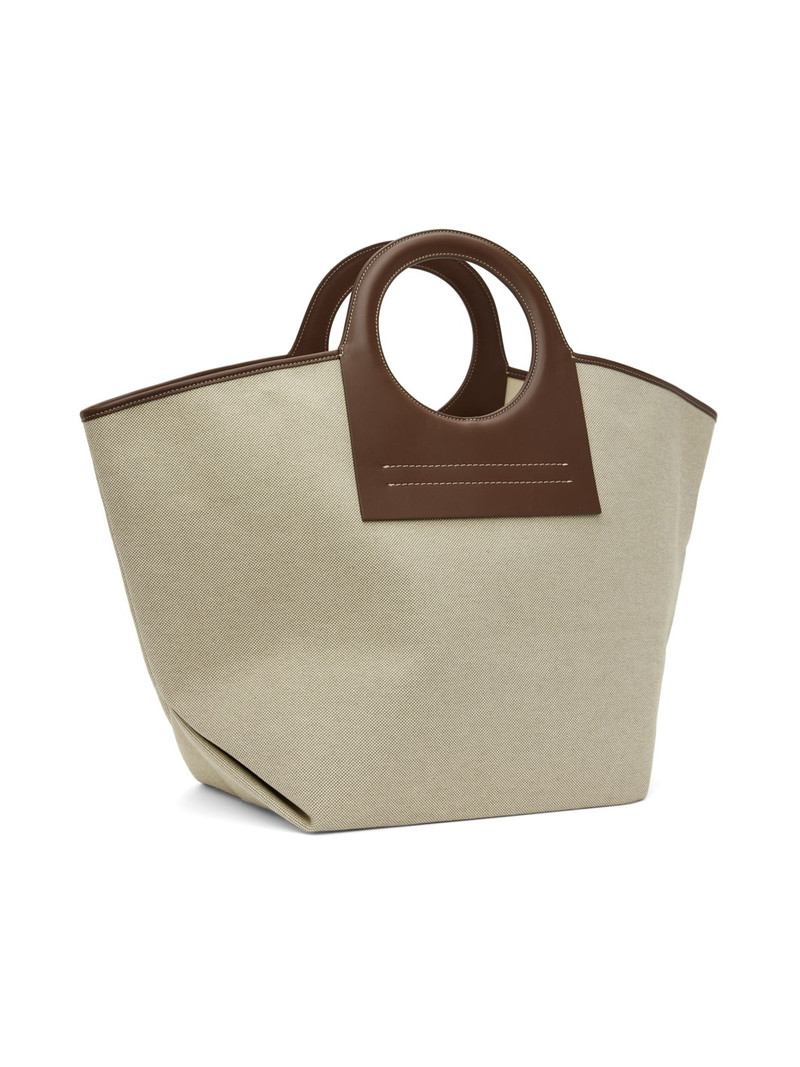 Beige & Brown Cala Bag 3