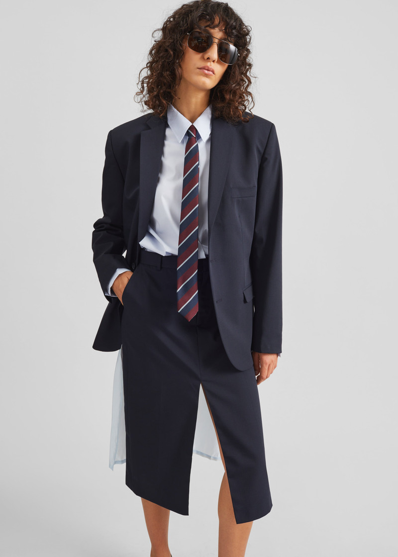 Bettter Ellis Apron Skirt - Navy 1