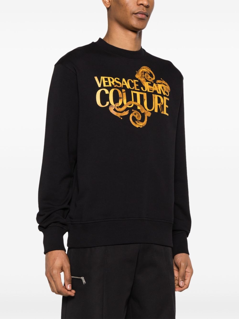 Barocco logo-print sweatshirt - 3