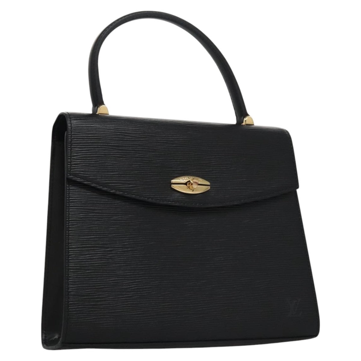 LOUIS VUITTON Epi Malesherbes Hand Bag Black M52372 - 1