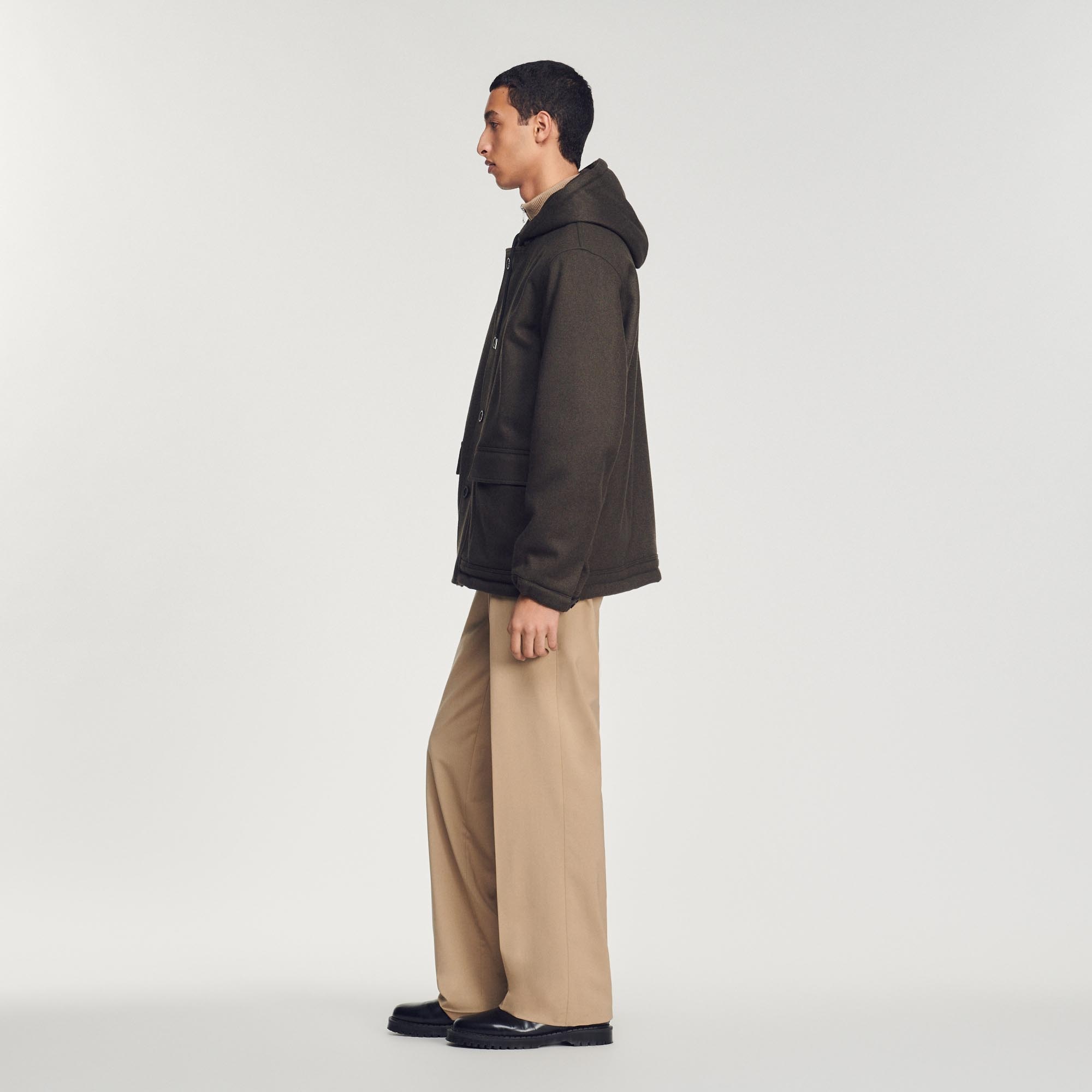 Wool cloth coat - 7
