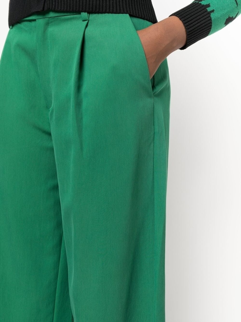 Drapey Suiting Wide Leg Pant - 5