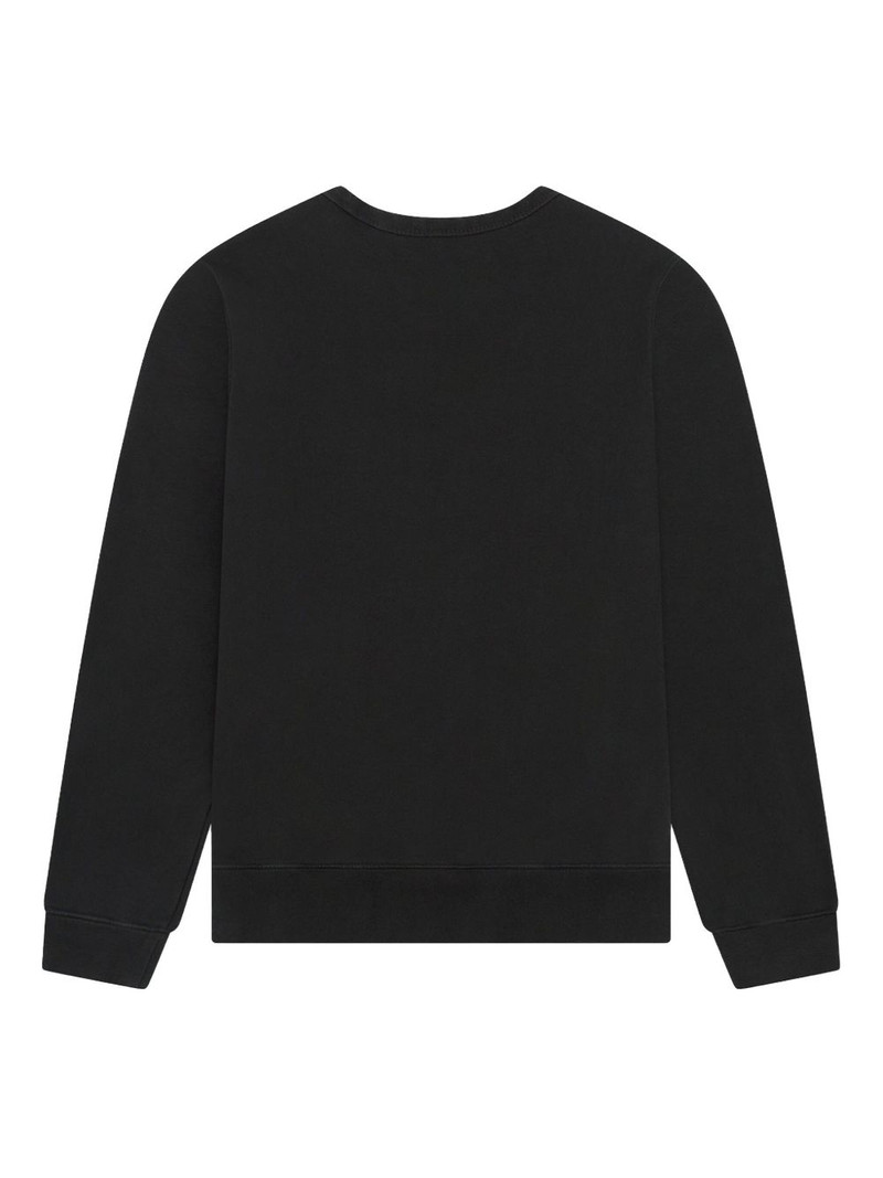 DENIM TEARS Fleur De-Lis "Charcoal" sweatshirt outlook