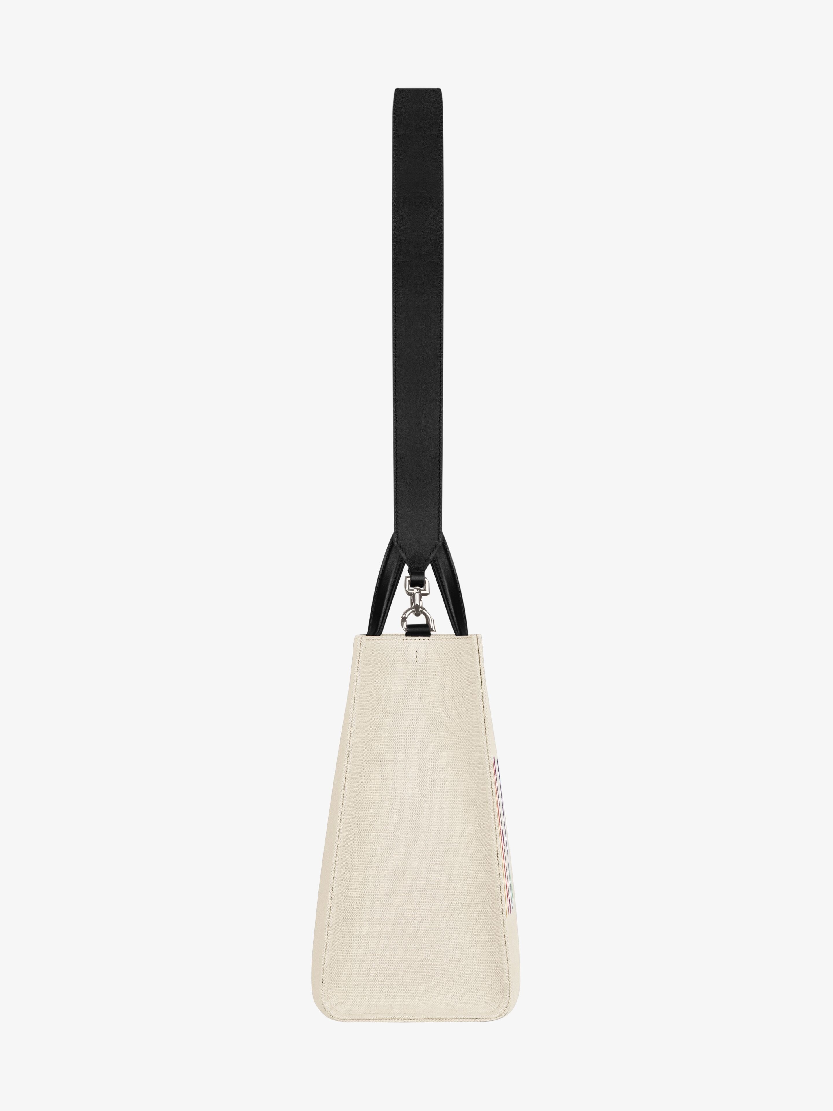 MEDIUM G TOTE OSWALD SHOPPING BAG IN COATED CANVAS - 4