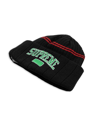 Supreme logo-embroidered beanie outlook