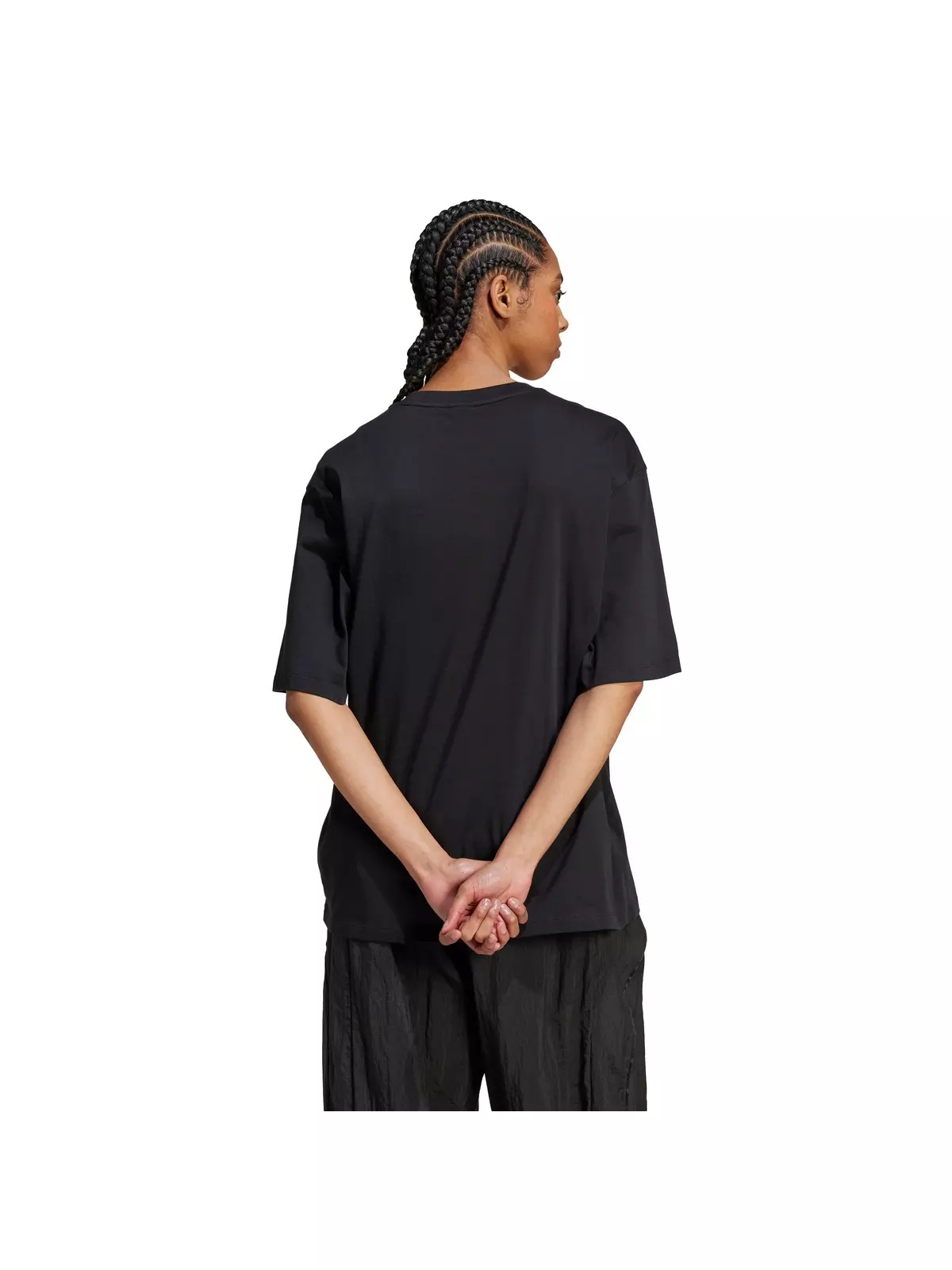 Originals Women's Essentials Boyfriend Loose Tee -Black - 2