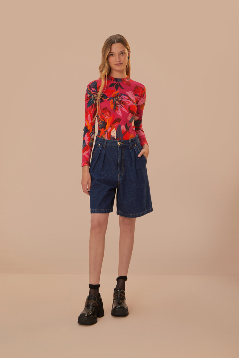 Colorful Flowers Bodysuit 4