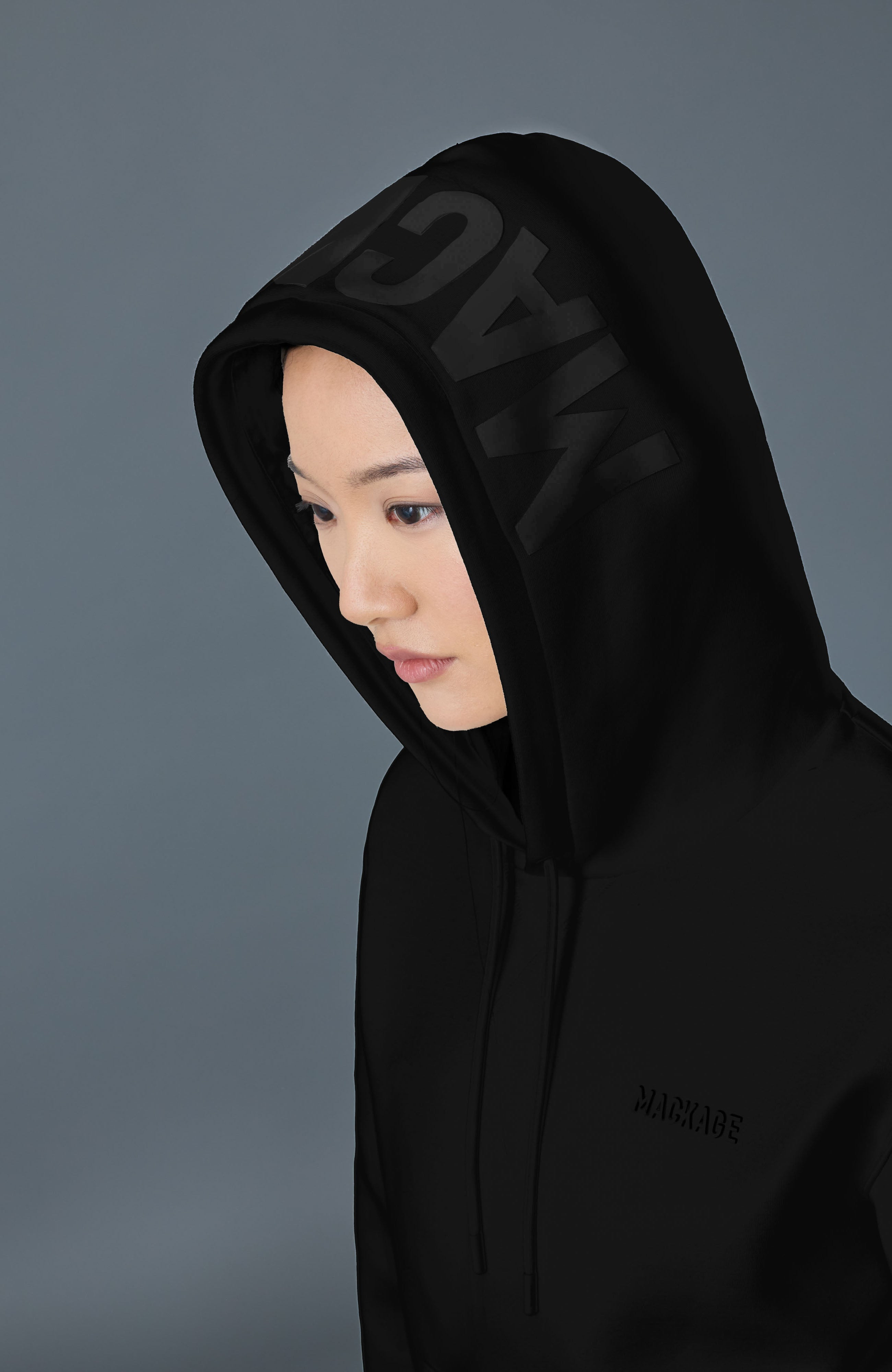 ZOSIA Double-Face Jersey Logo Hoodie - 5